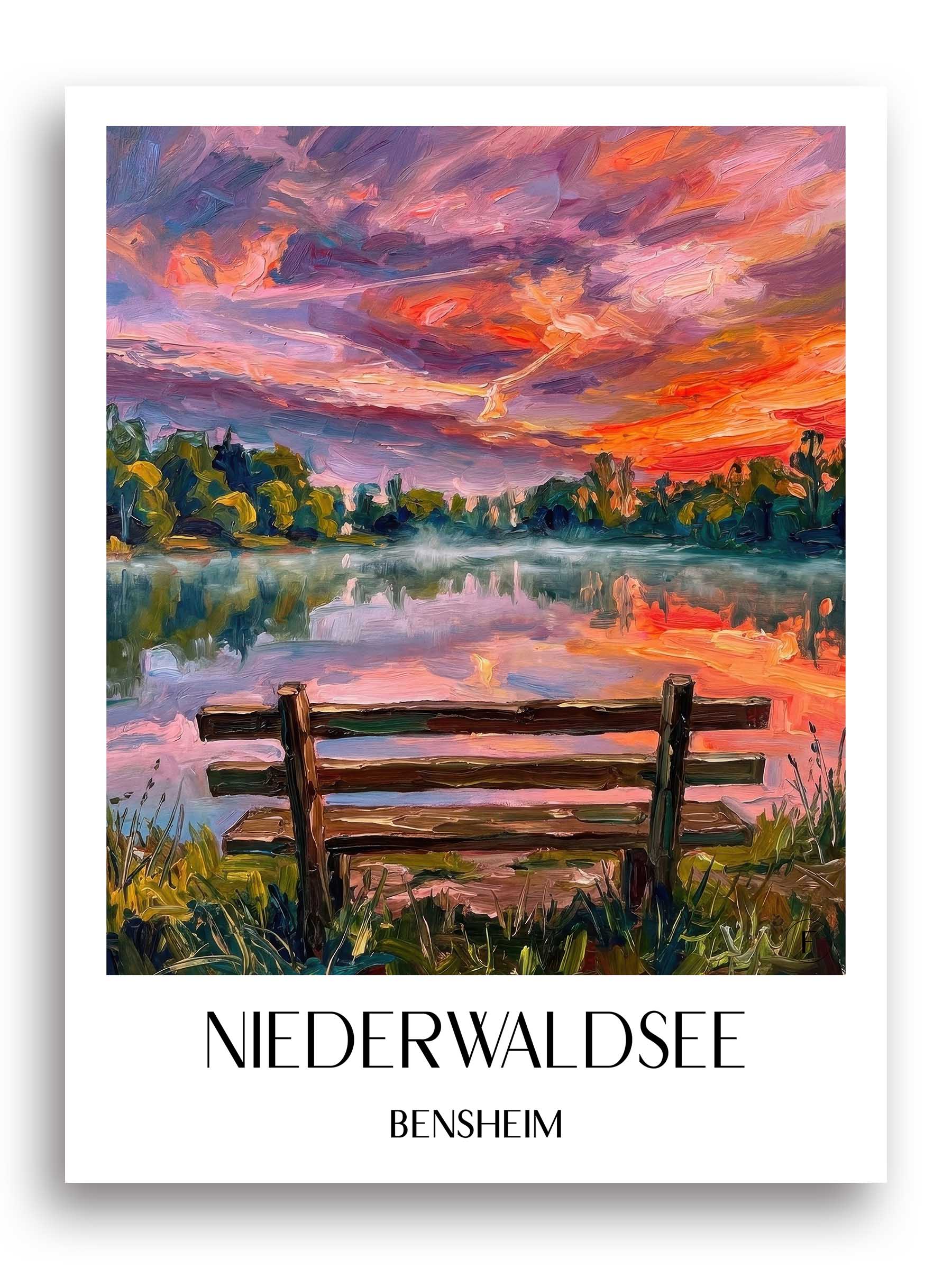 niederwaldsee-bensheim-deutschland-poster-oil-painting-oelgemaelde