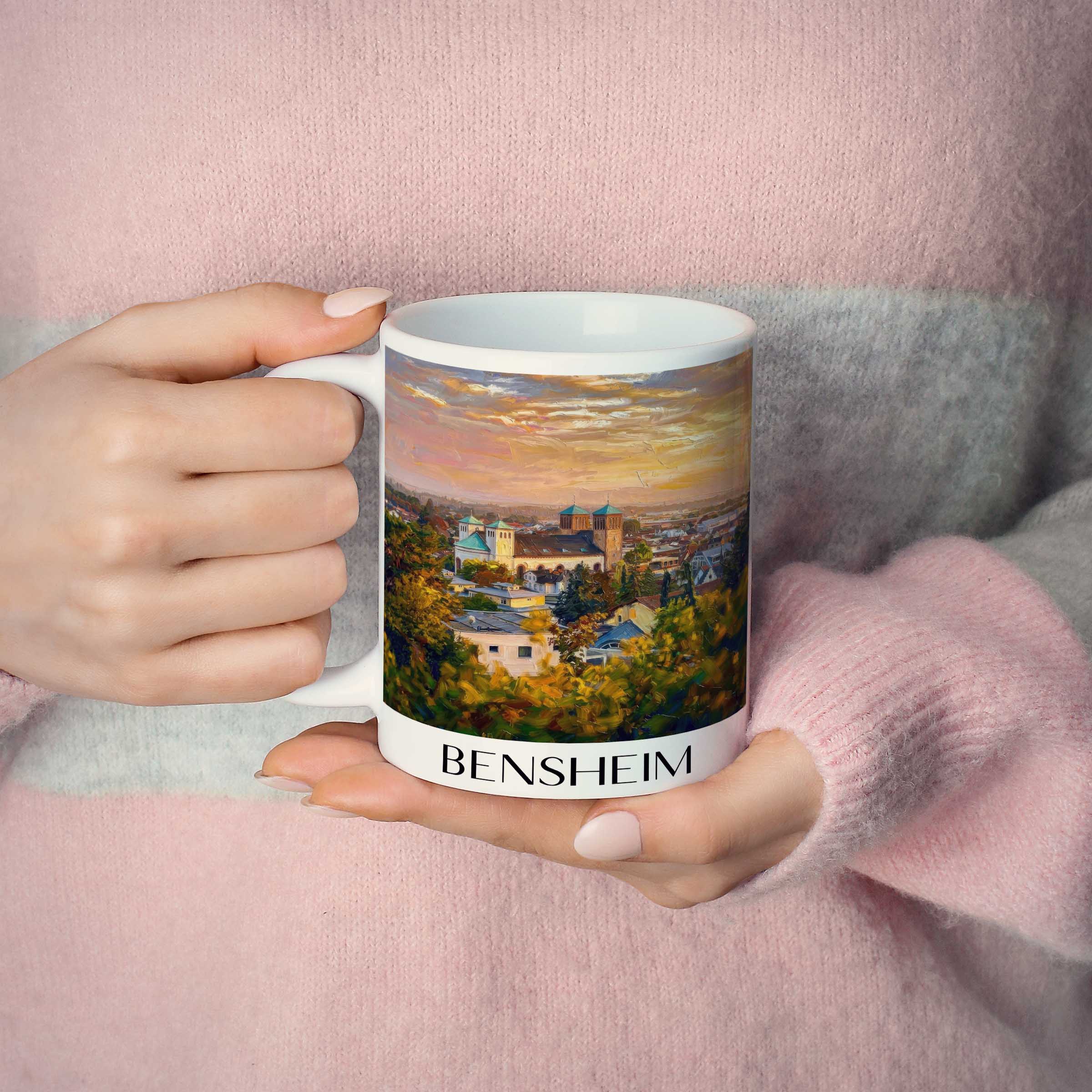 bensheim-südhessen-deutschland-kaffeebecher-oil-painting-oelgemaelde