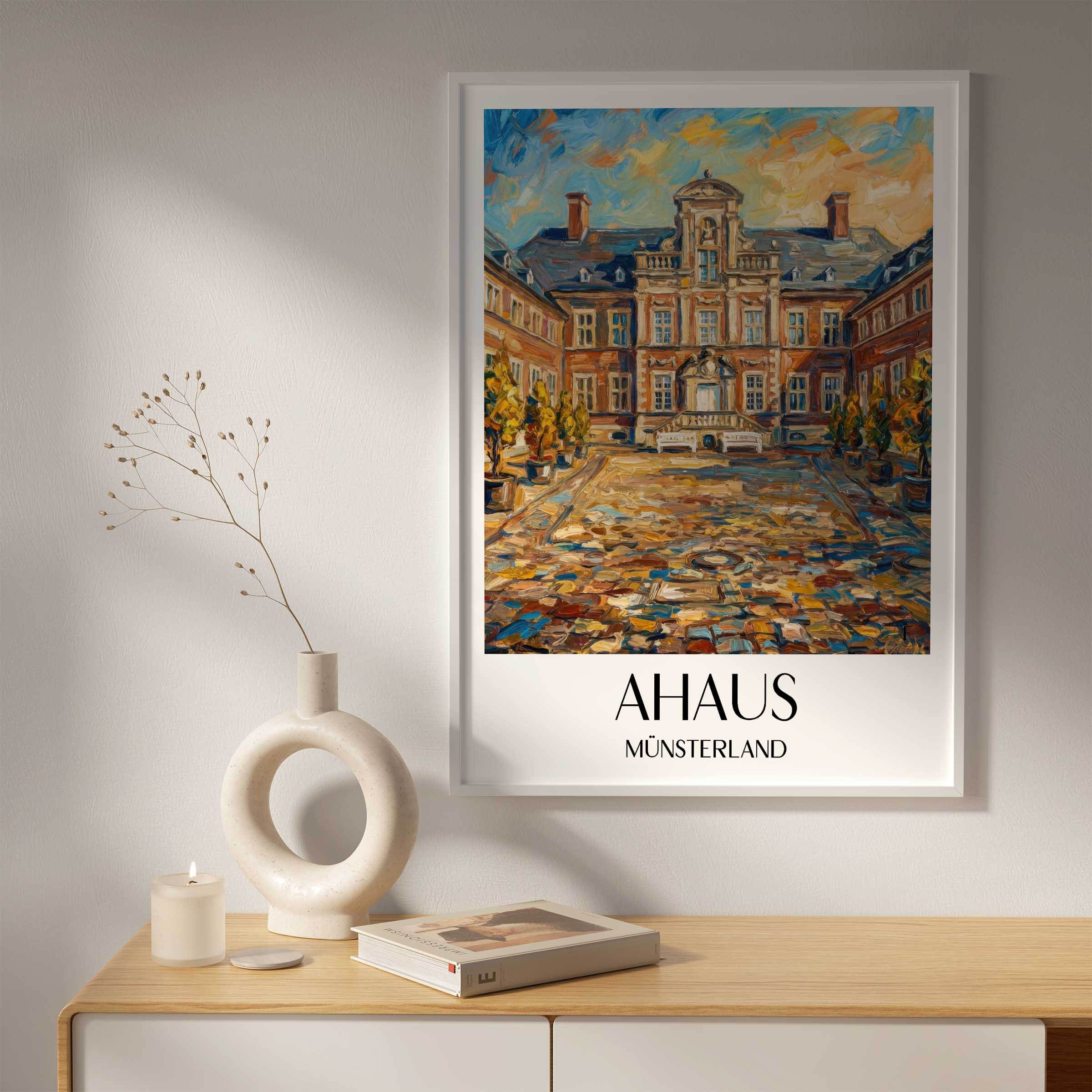 ahaus-münsterland-deutschland-poster-oil-painting-oelgemaelde