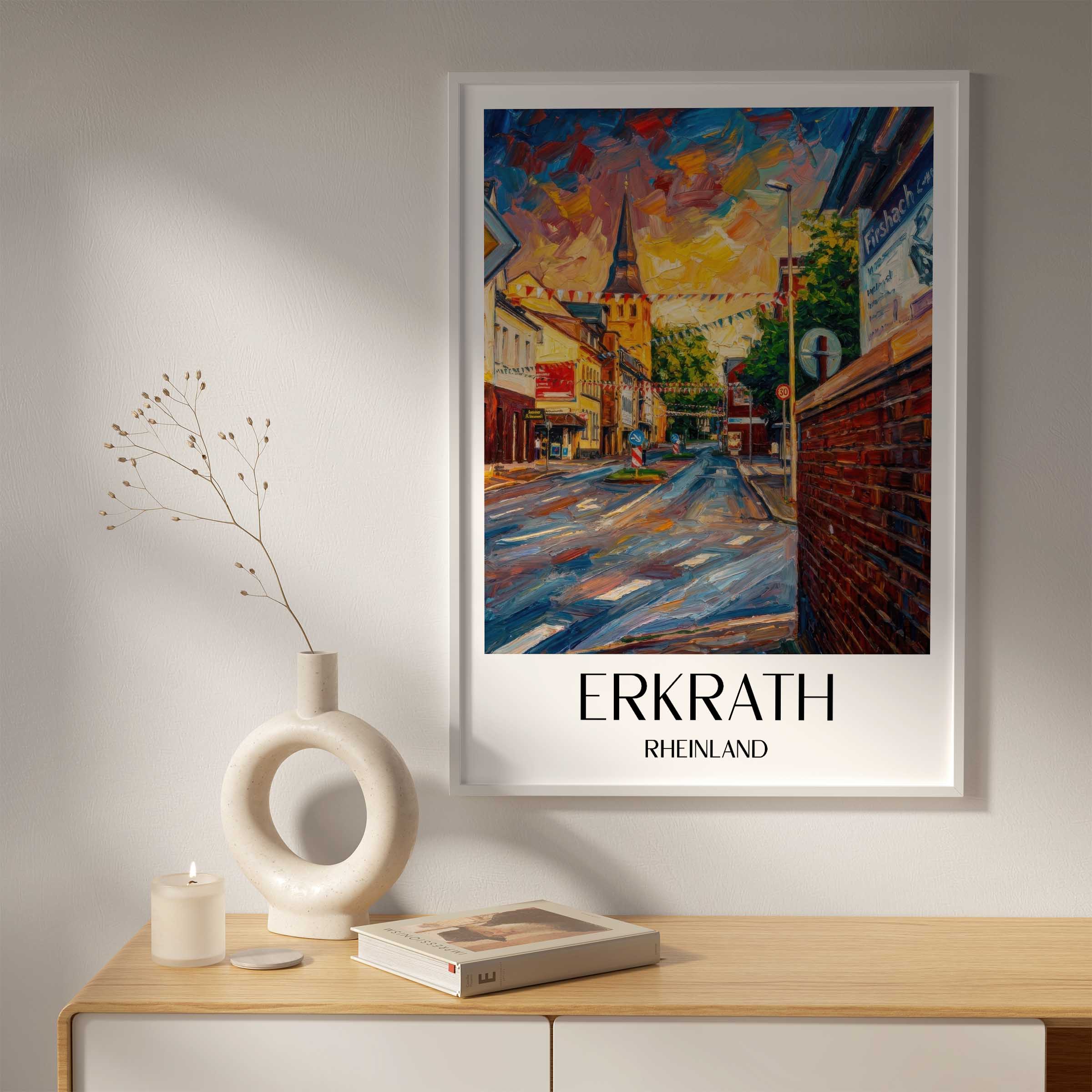 erkrath-rheinland-deutschland-poster-oil-painting-oelgemaelde