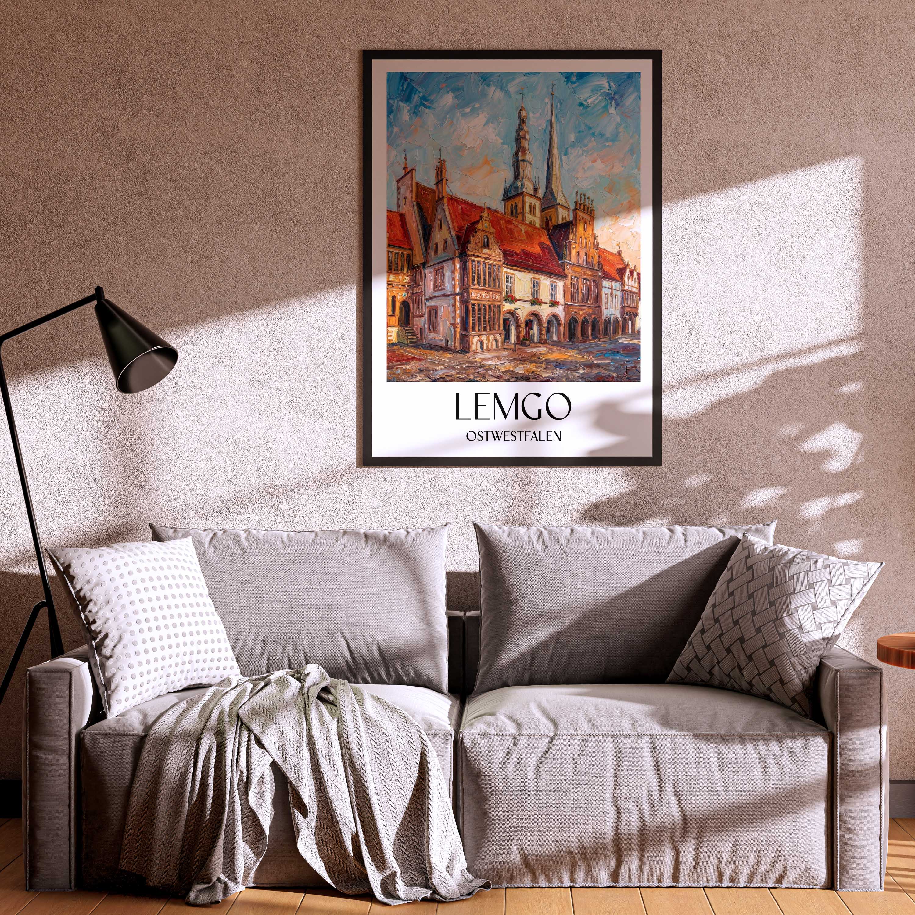 lemgo-ostwestfalen-deutschland-poster-oil-painting-oelgemaelde