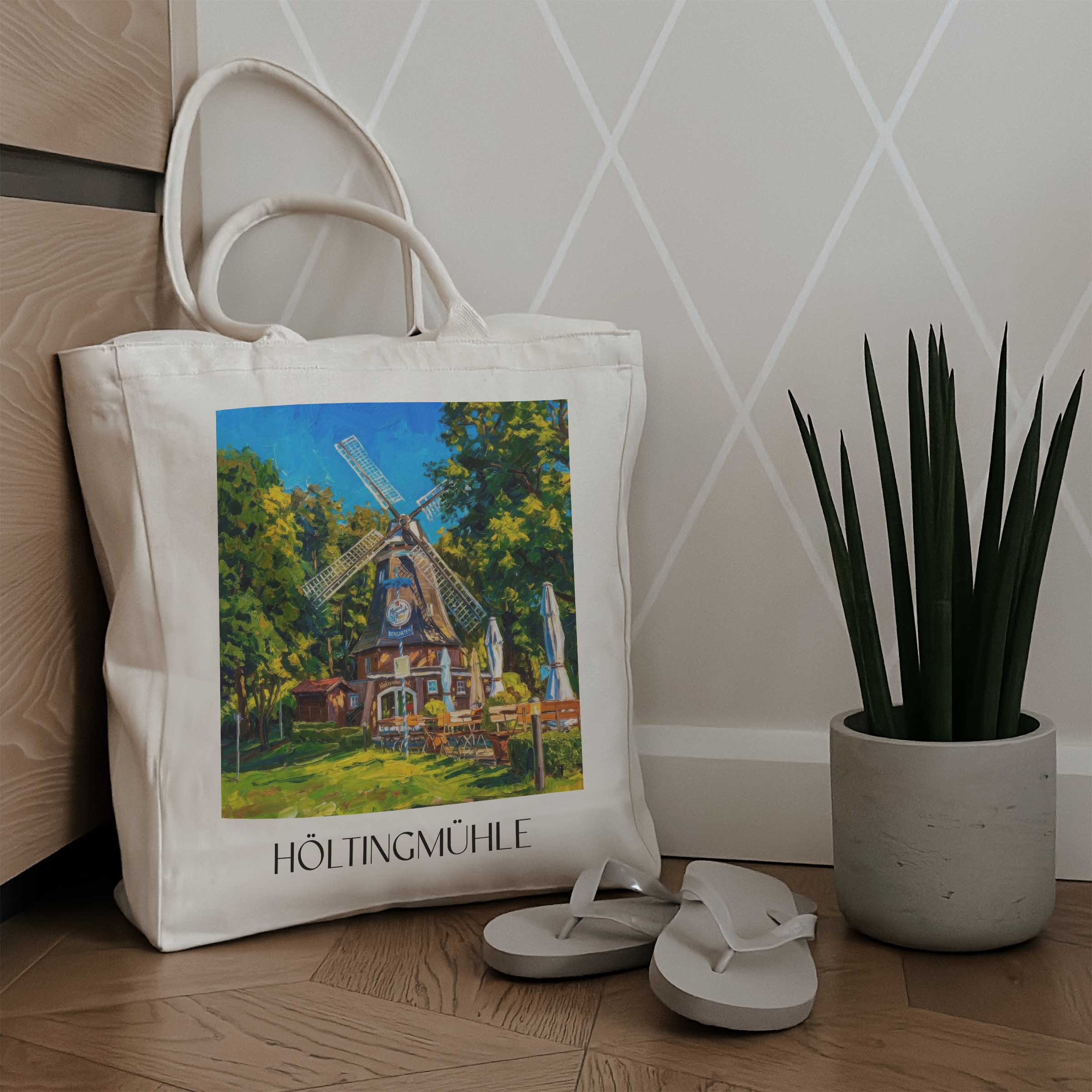 höltingmühle-meppen-deutschland-einkaufstasche-oil-painting-oelgemaelde