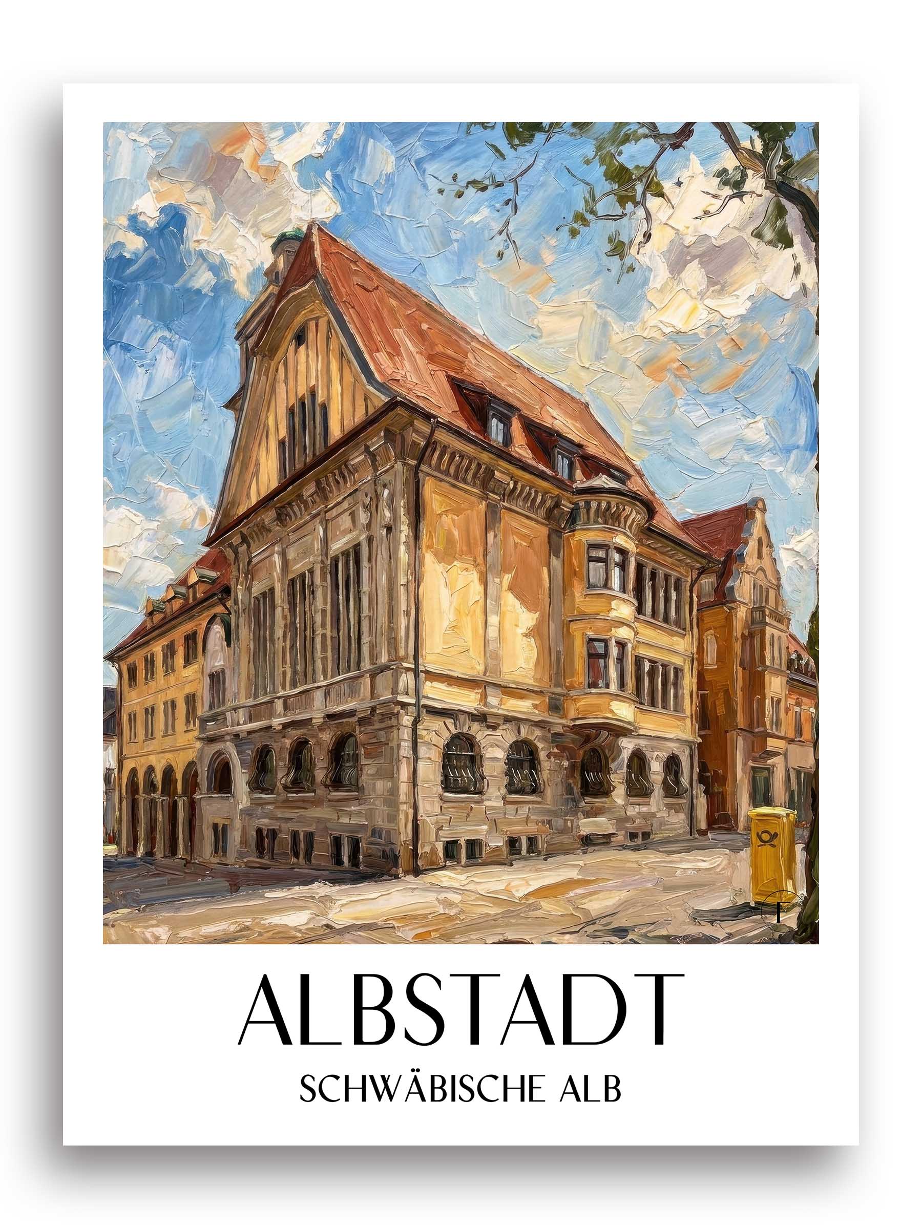 albstadt-schwäbische-alb-deutschland-poster-oil-painting-oelgemaelde