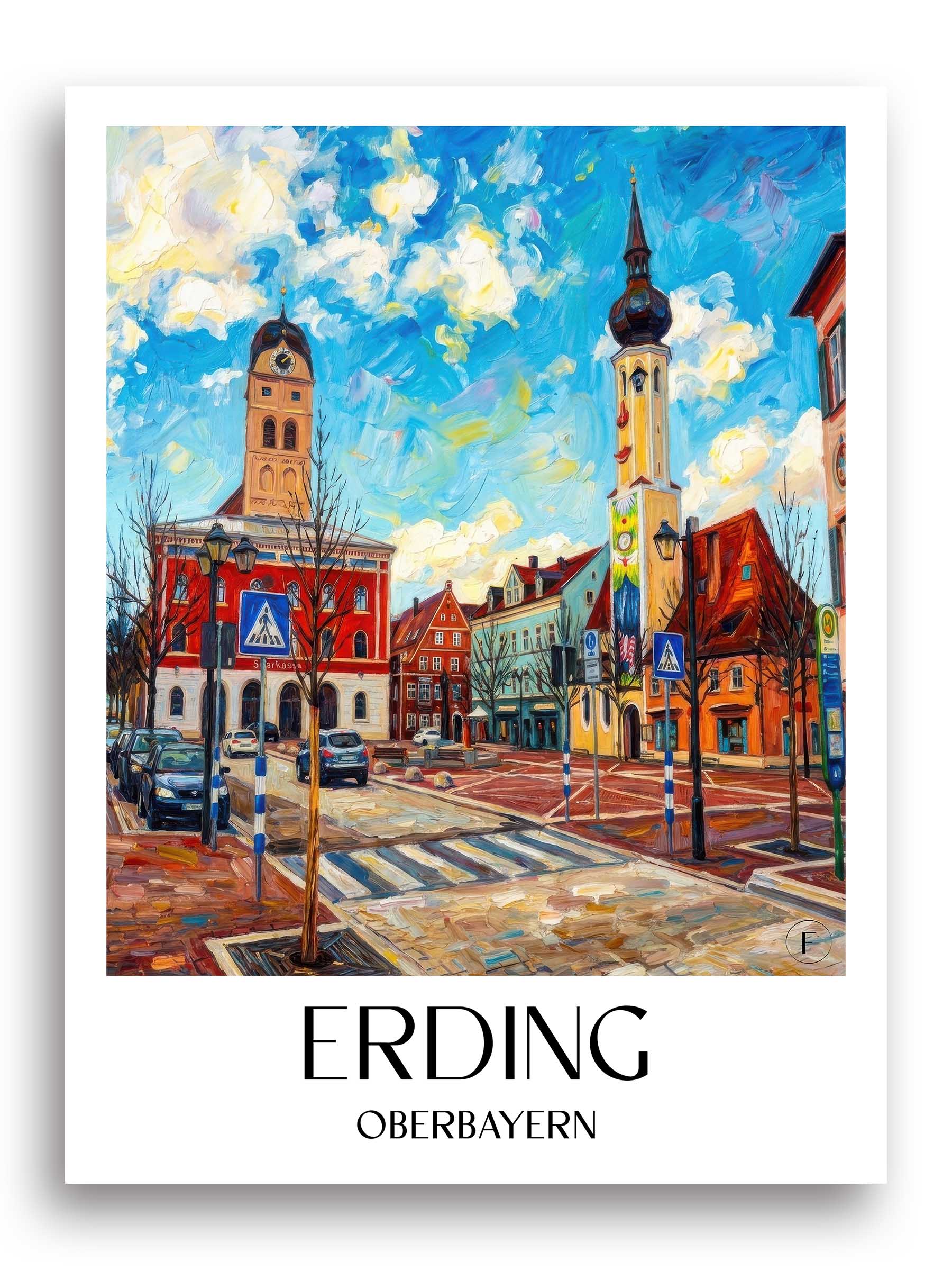 erding-oberbayern-deutschland-poster-oil-painting-oelgemaelde
