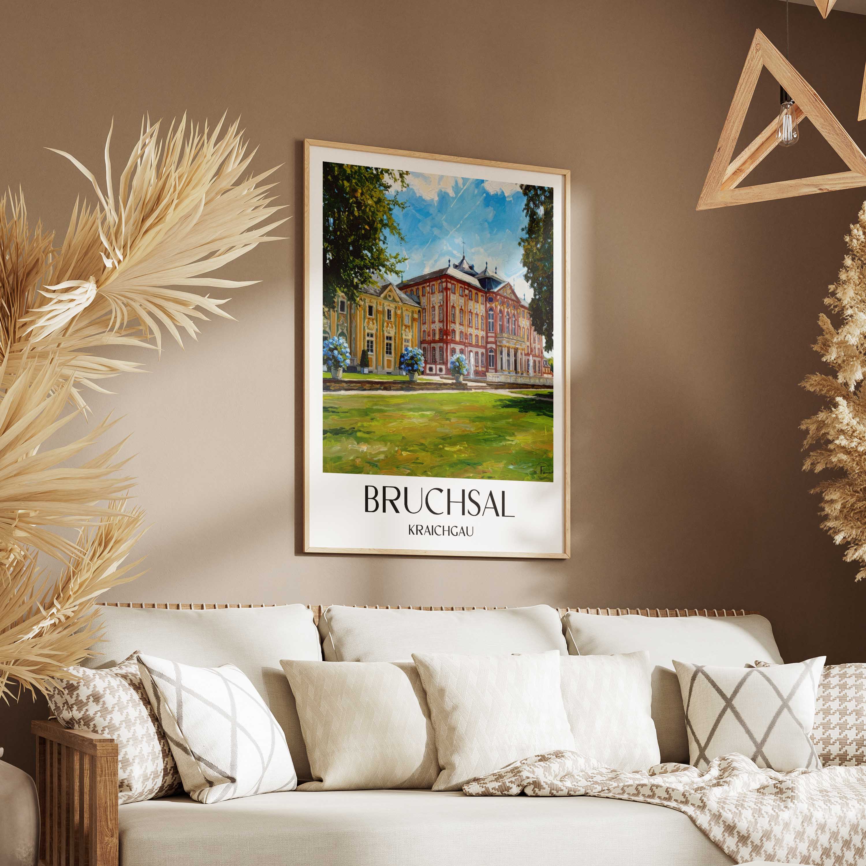 bruchsal-kraichgau-deutschland-poster-oil-painting-oelgemaelde