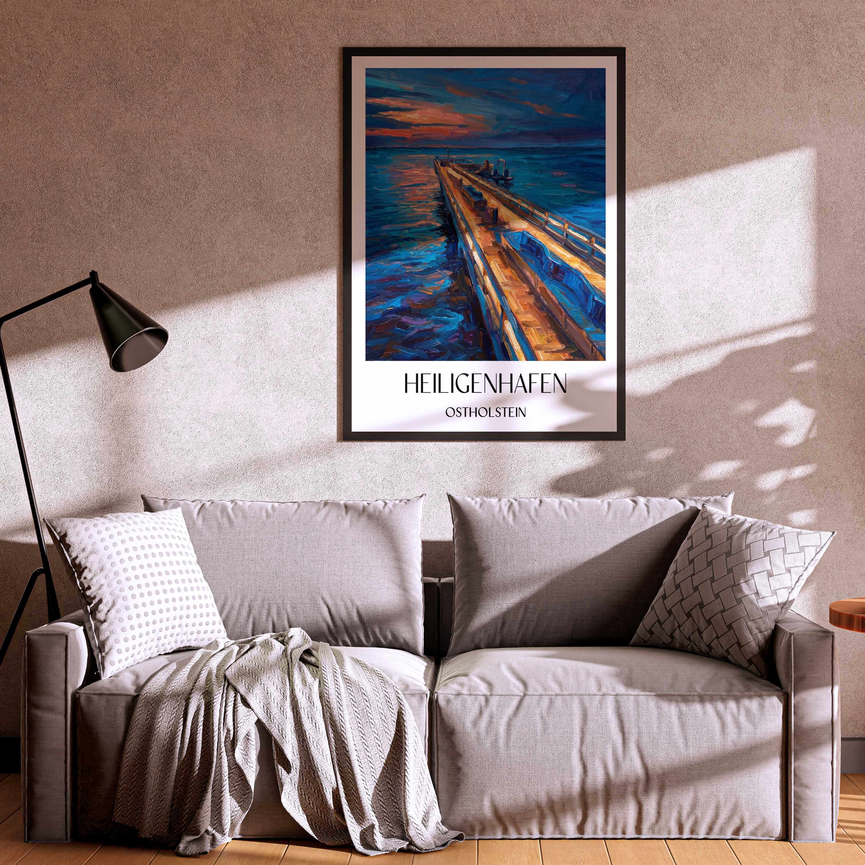 heiligenhafen-ostholstein-deutschland-poster-oil-painting-oelgemaelde