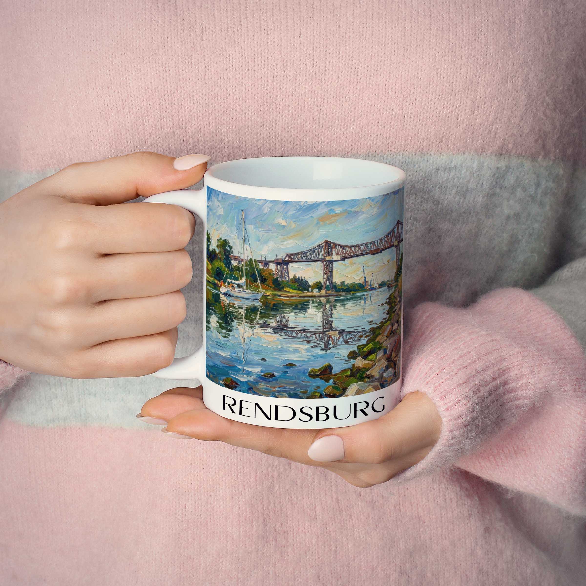 rendsburg-mittelholstein-deutschland-kaffeebecher-oil-painting-oelgemaelde