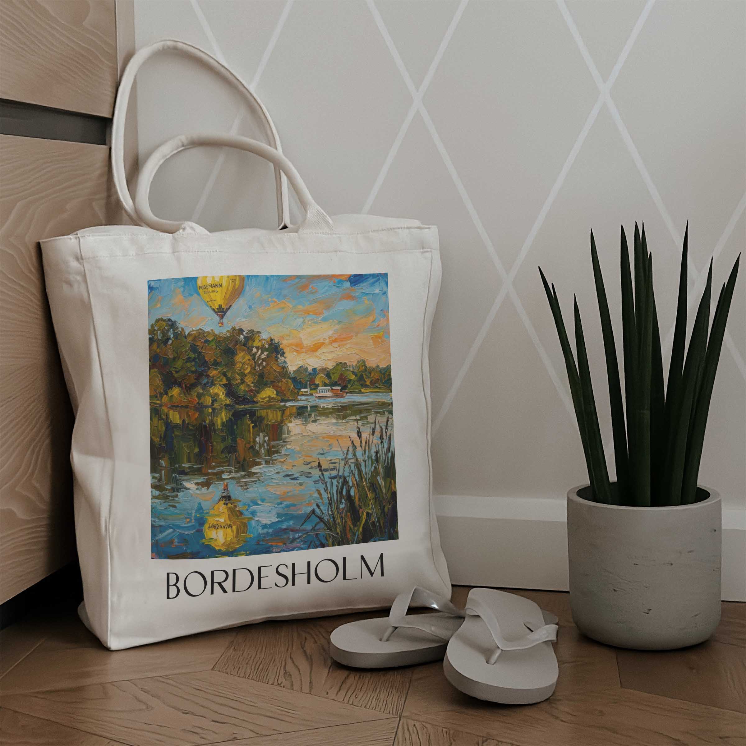 bordesholm-mittelholstein-deutschland-einkaufstasche-oil-painting-oelgemaelde