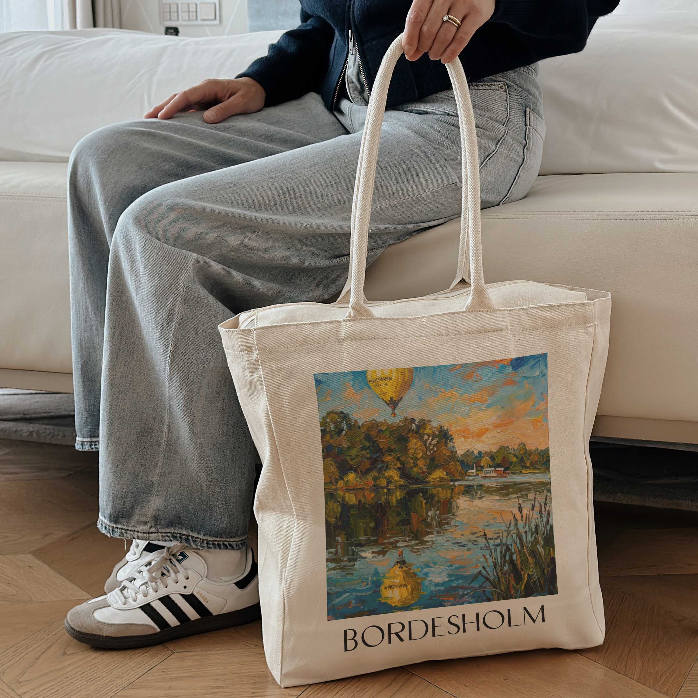 bordesholm-mittelholstein-deutschland-einkaufstasche-oil-painting-oelgemaelde