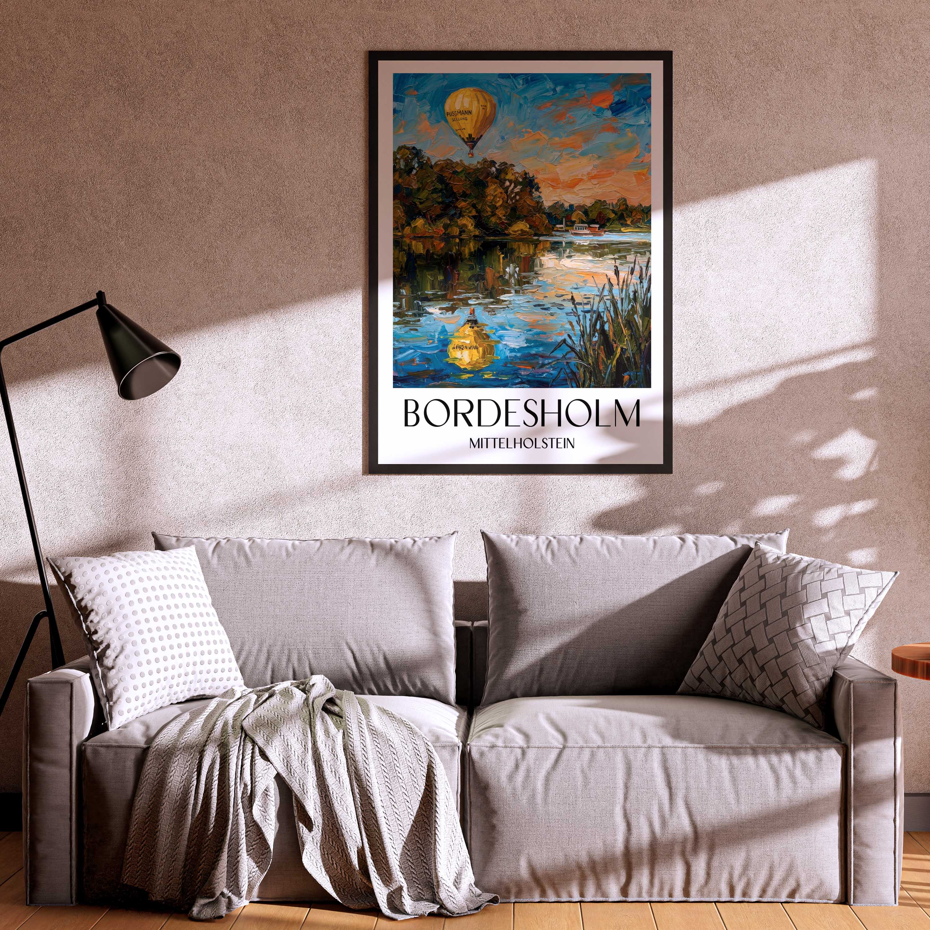 bordesholm-mittelholstein-deutschland-poster-oil-painting-oelgemaelde