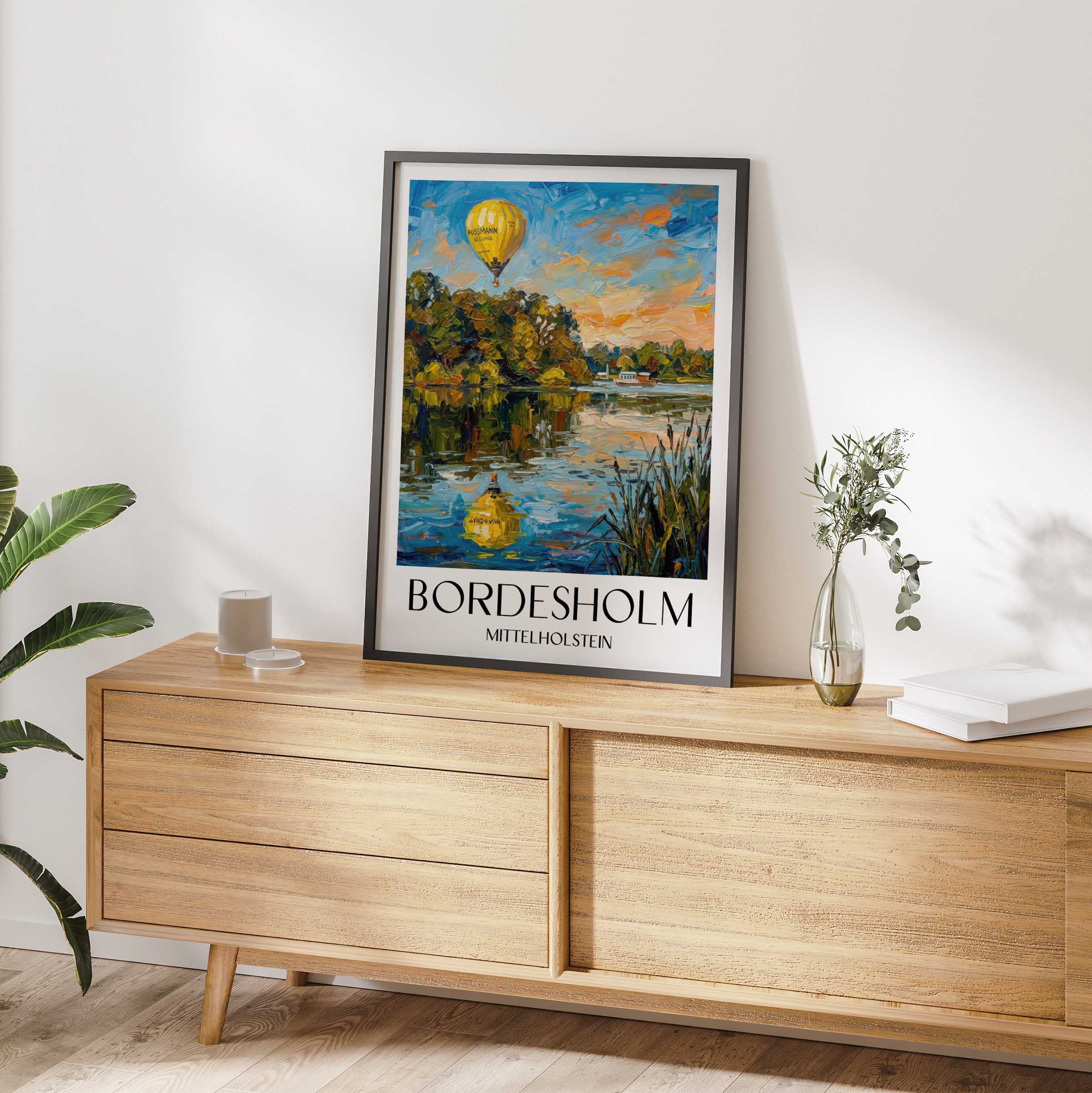 bordesholm-mittelholstein-deutschland-poster-oil-painting-oelgemaelde