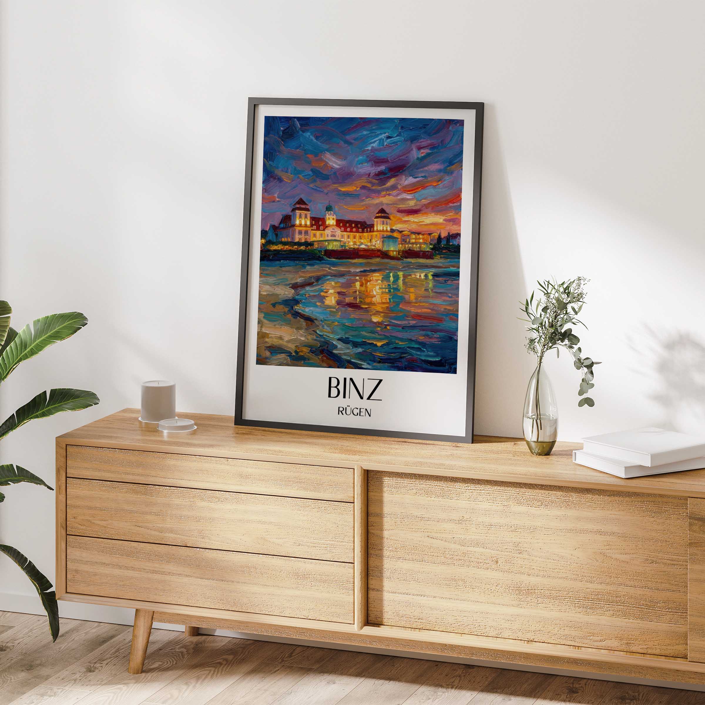 binz-rügen-deutschland-poster-oil-painting-oelgemaelde