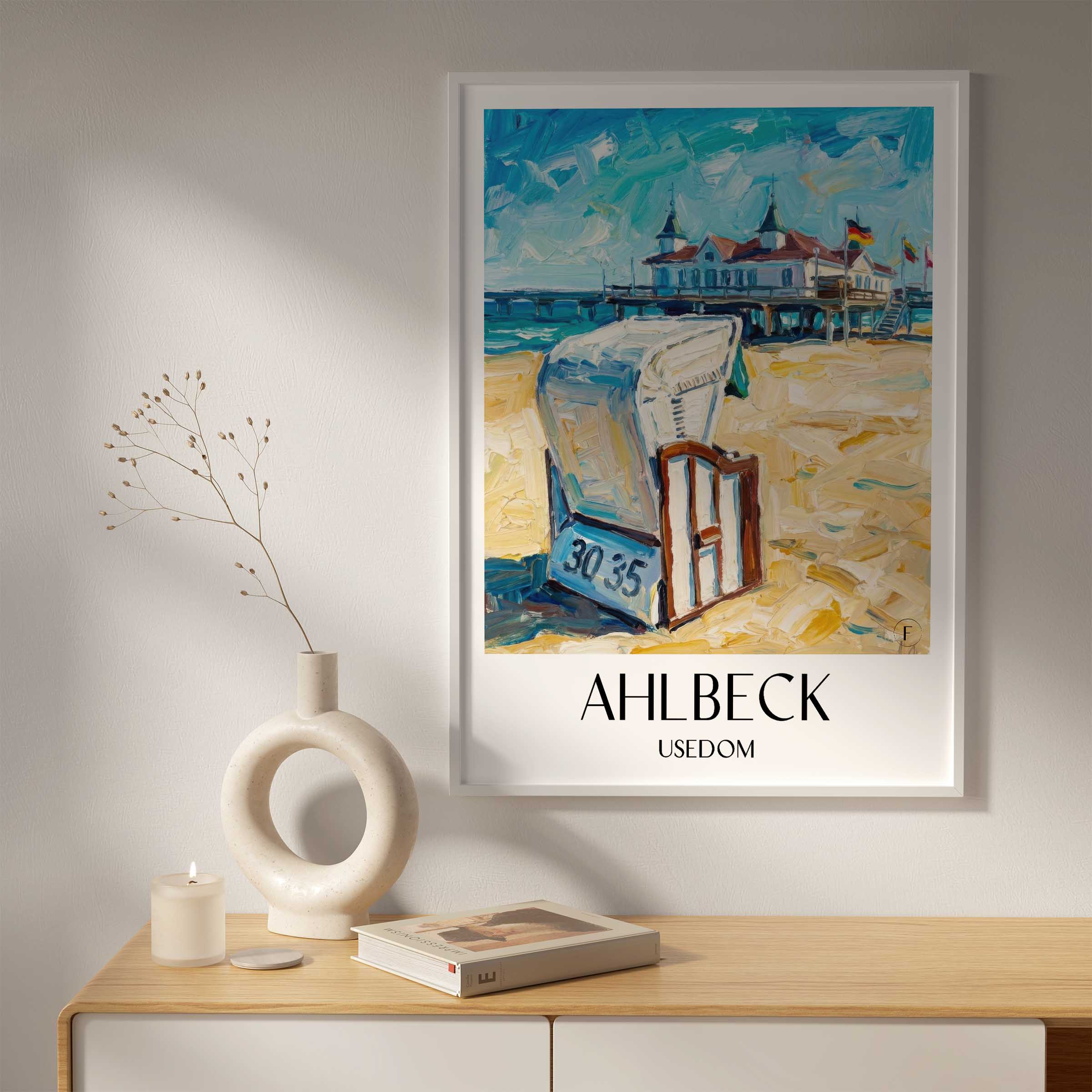 ahlbeck-usedom-deutschland-poster-oil-painting-oelgemaelde