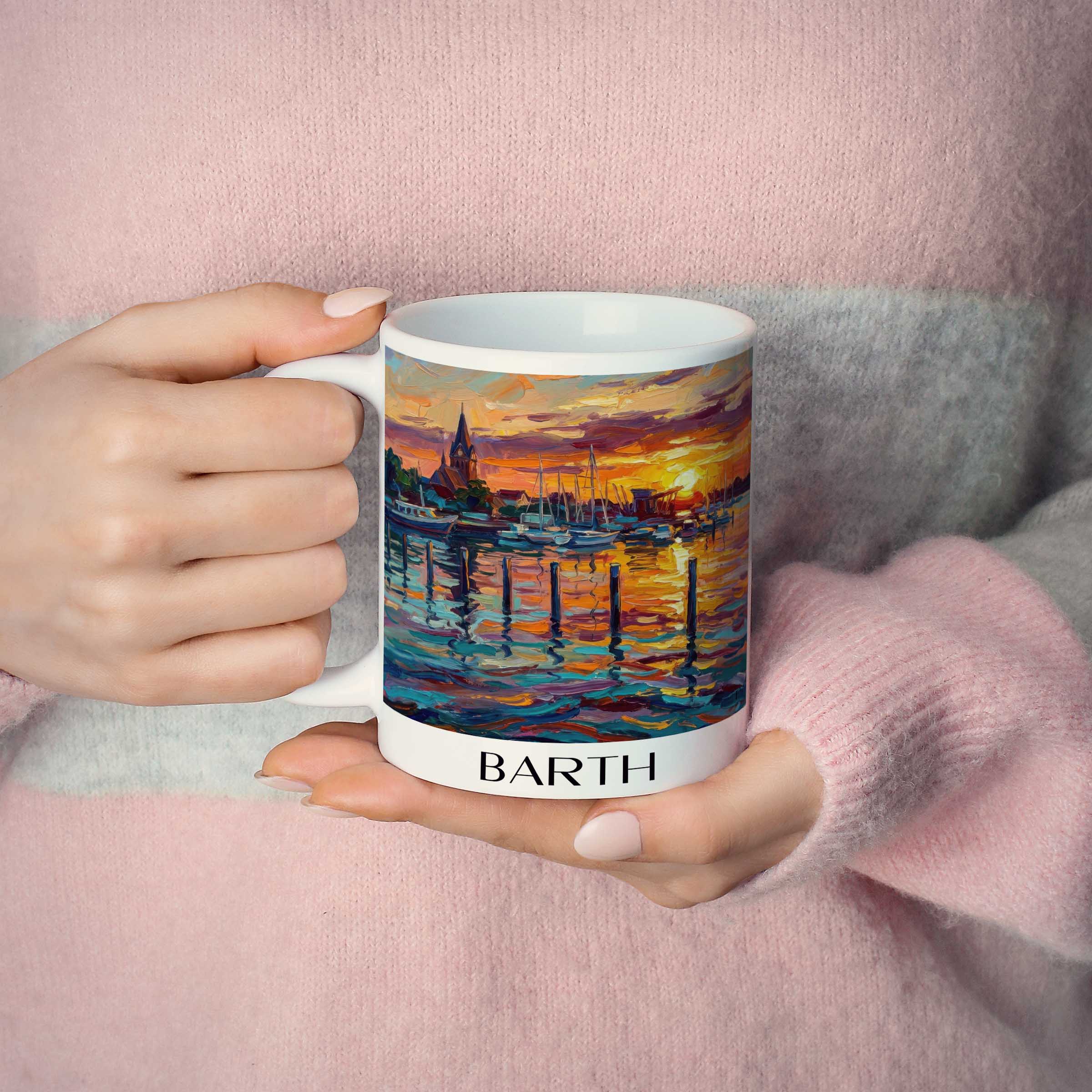 barth-mecklenburg-vorpommern-deutschland-kaffeebecher-oil-painting-oelgemaelde