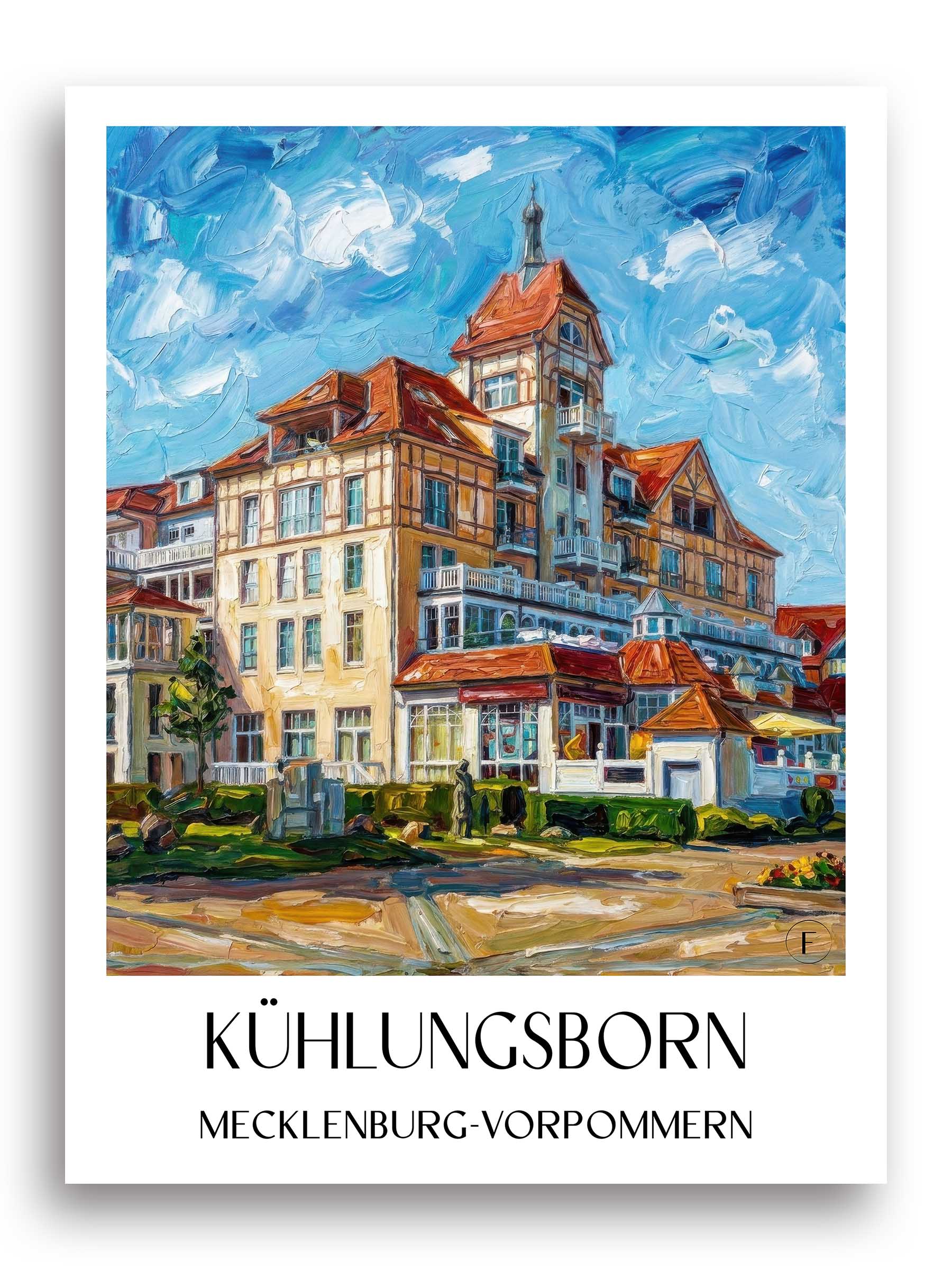 kühlungsborn-mecklenburg-vorpommern-deutschland-poster-oil-painting-oelgemaelde