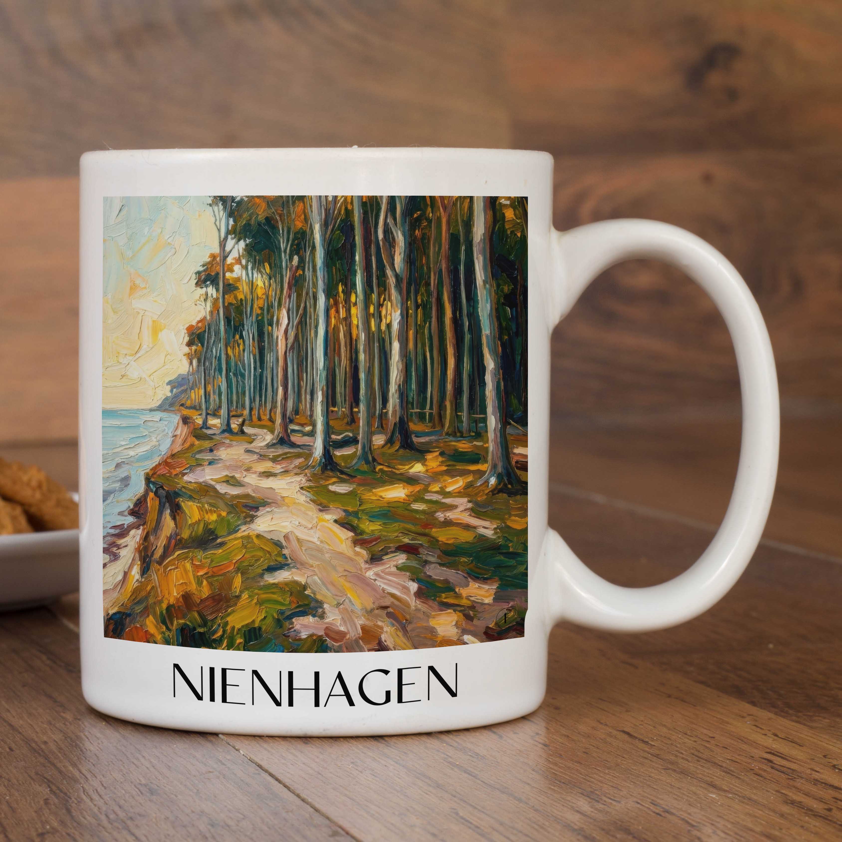 nienhagen-mecklenburg-vorpommern-deutschland-kaffeebecher-oil-painting-oelgemaelde