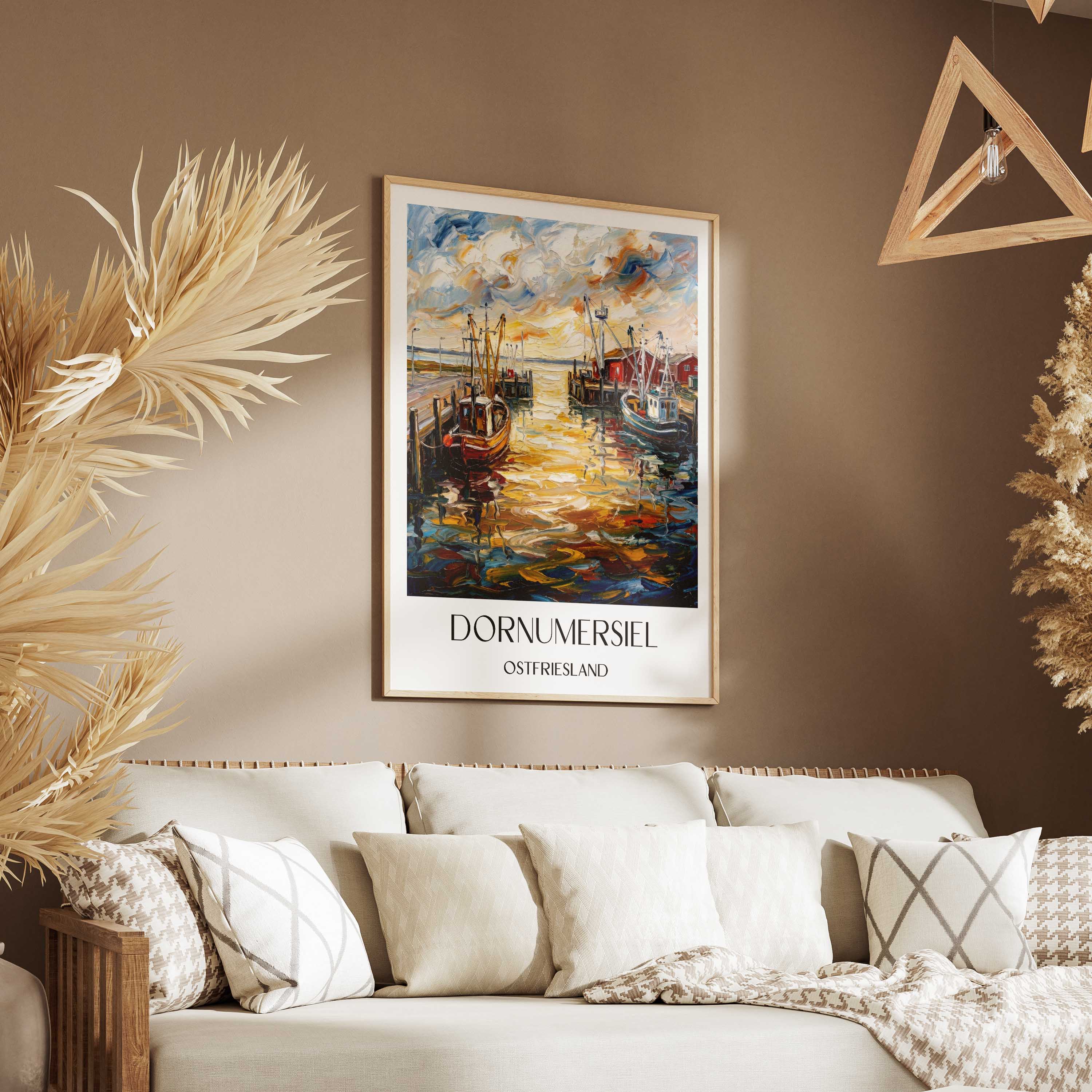 dornumersiel-ostfriesland-deutschland-poster-oil-painting-oelgemaelde