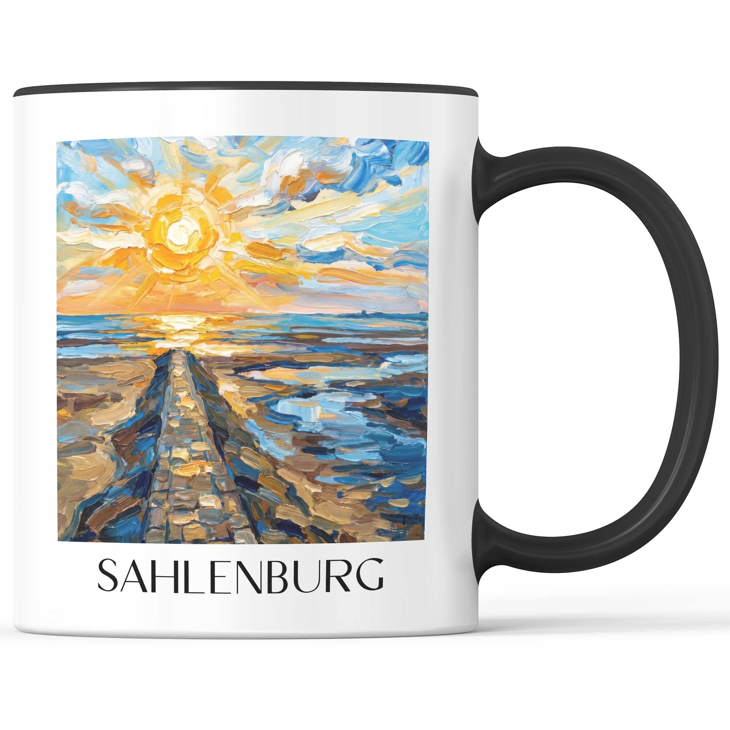 sahlenburg-nordseeküste-deutschland-kaffeebecher-oil-painting-oelgemaelde