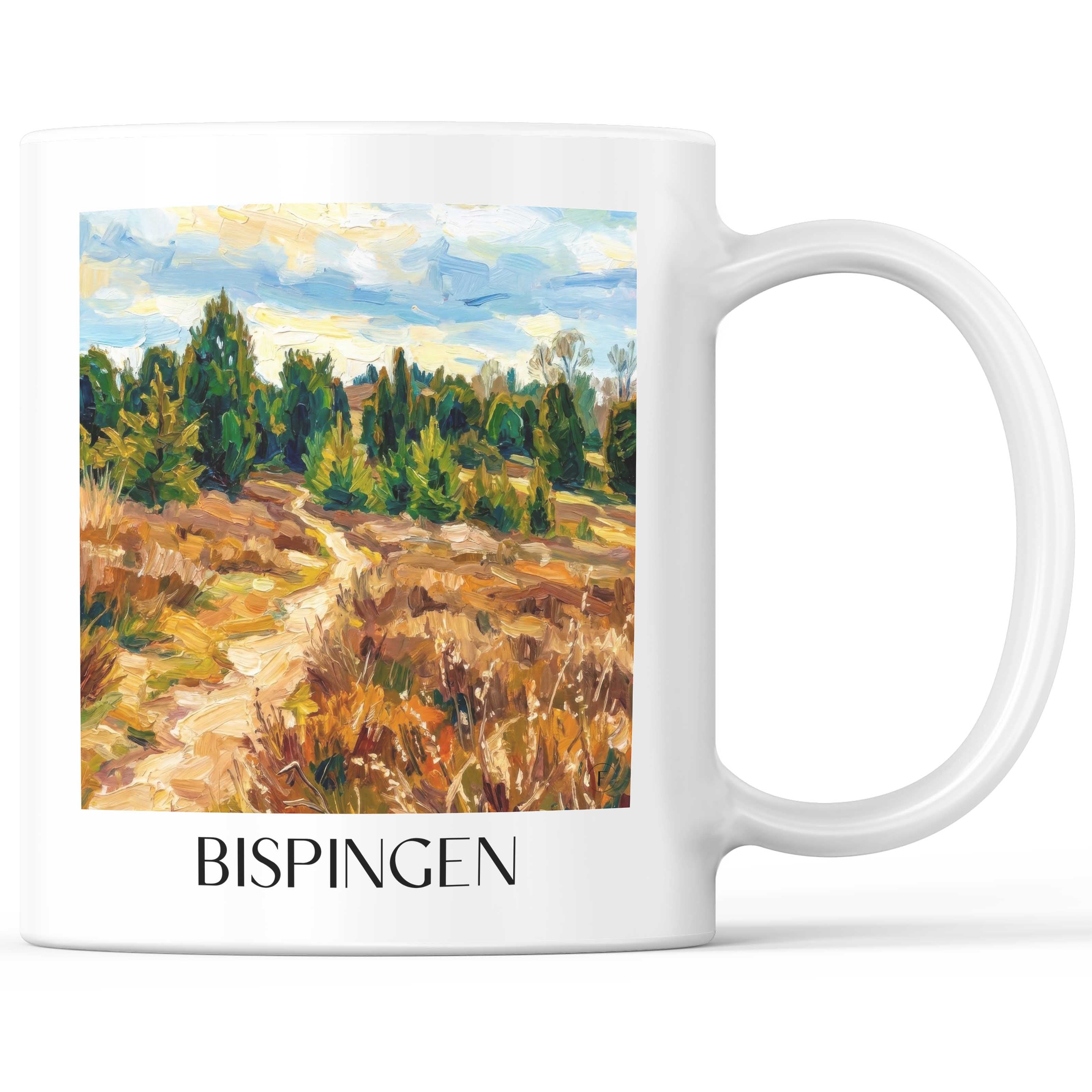 bispingen-lüneburger-heide-deutschland-kaffeebecher-oil-painting-oelgemaelde