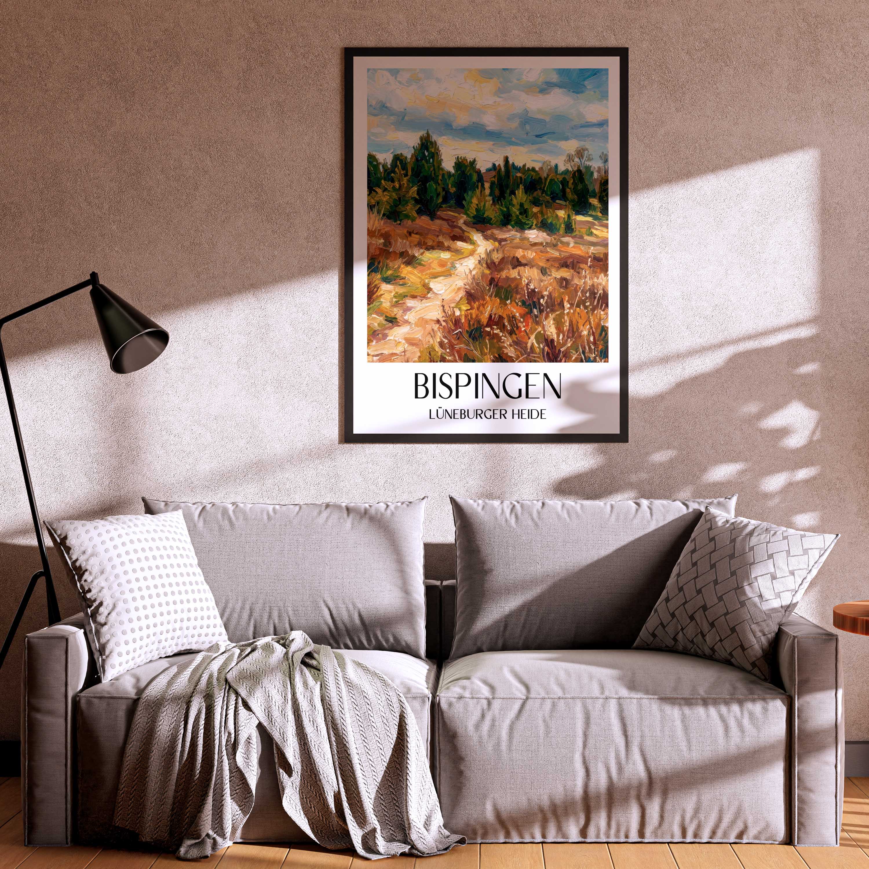 bispingen-lüneburger-heide-deutschland-poster-oil-painting-oelgemaelde