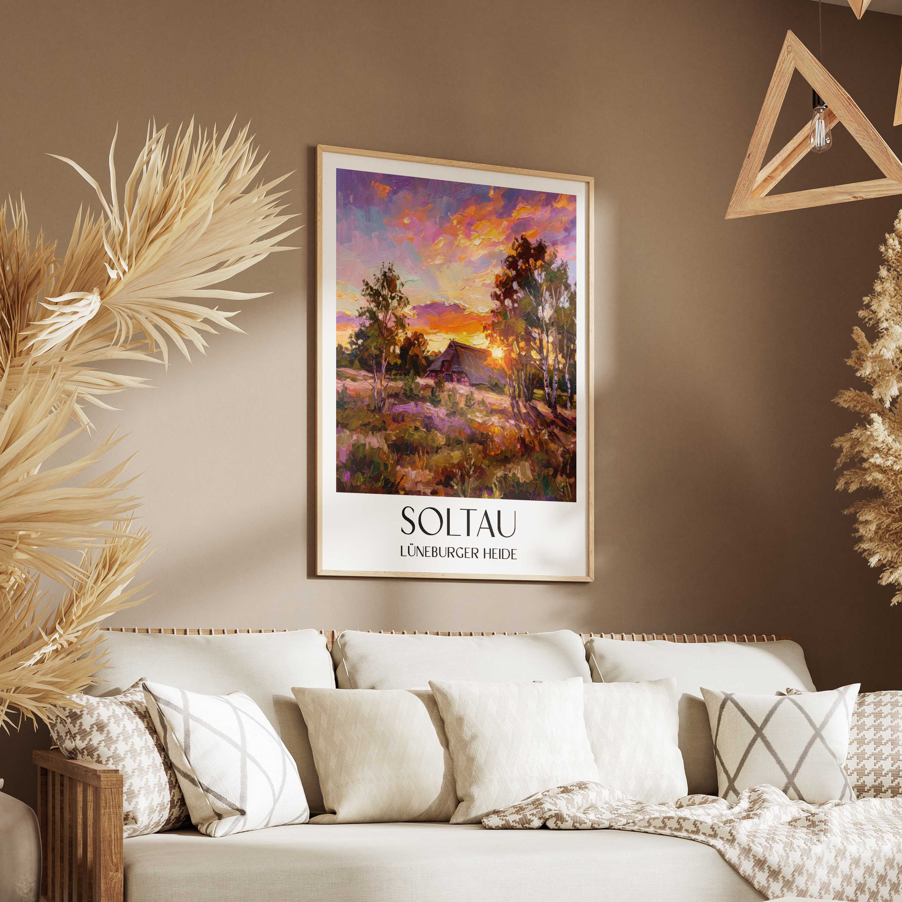 soltau-lüneburger-heide-deutschland-poster-oil-painting-oelgemaelde