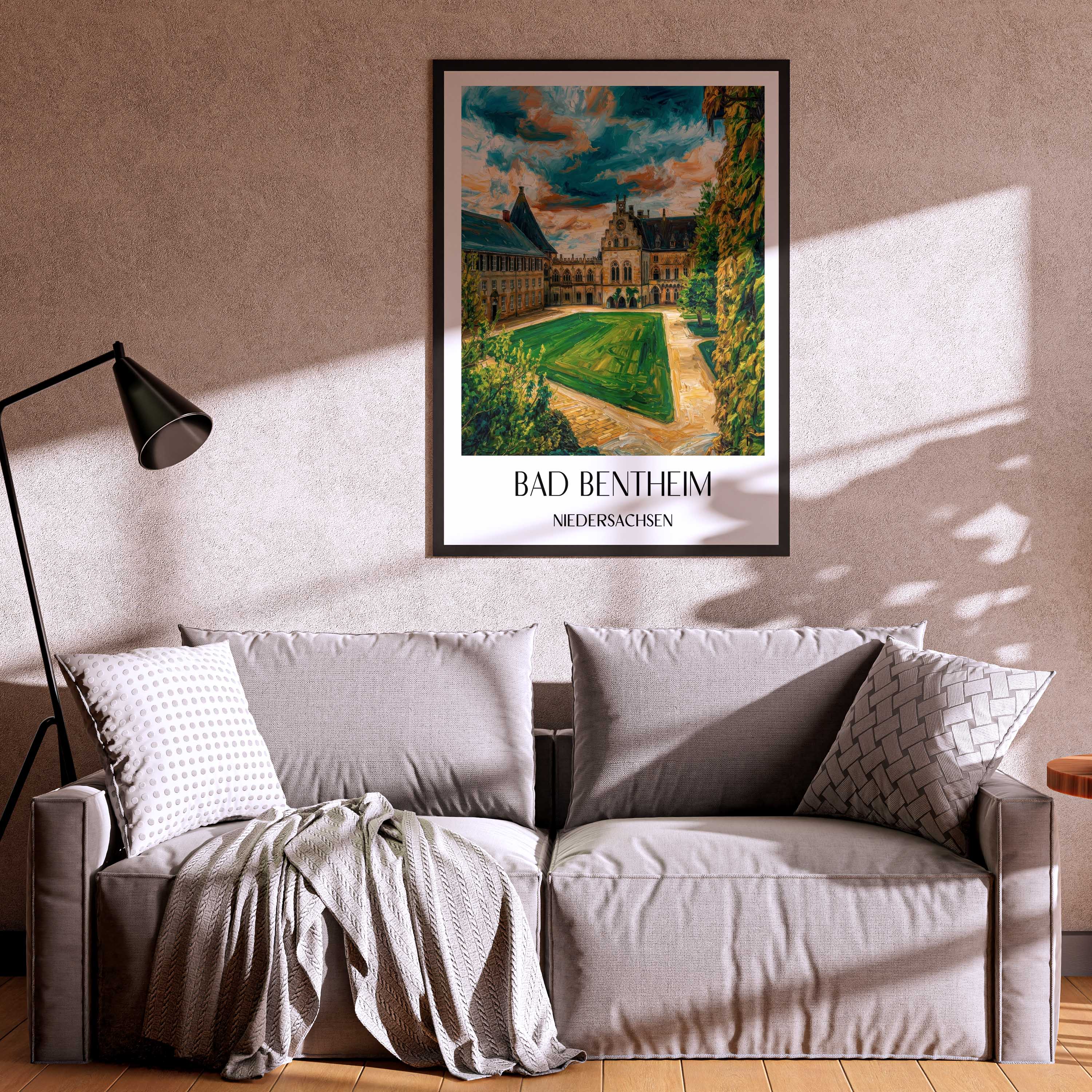 bad-bentheim-niedersachsen-deutschland-poster-oil-painting-oelgemaelde