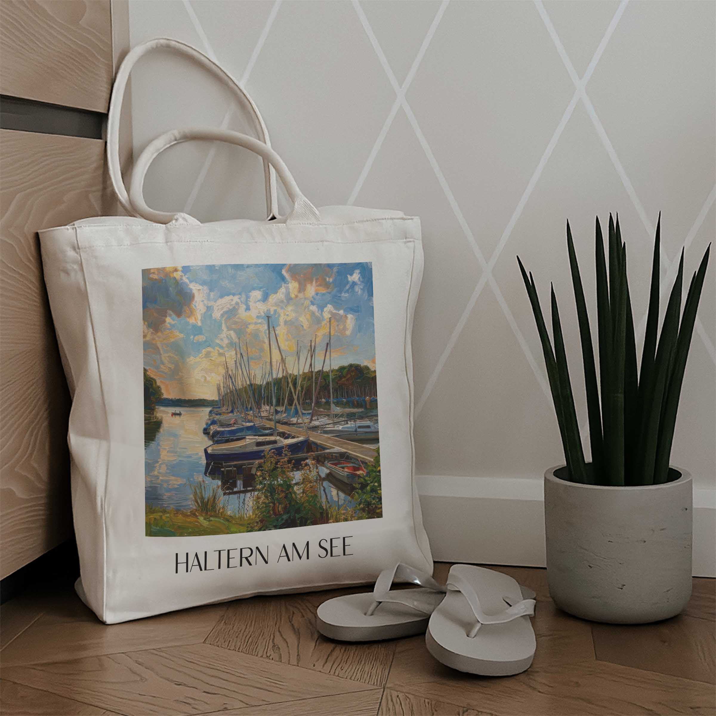 haltern-am-see-münsterland-deutschland-einkaufstasche-oil-painting-oelgemaelde