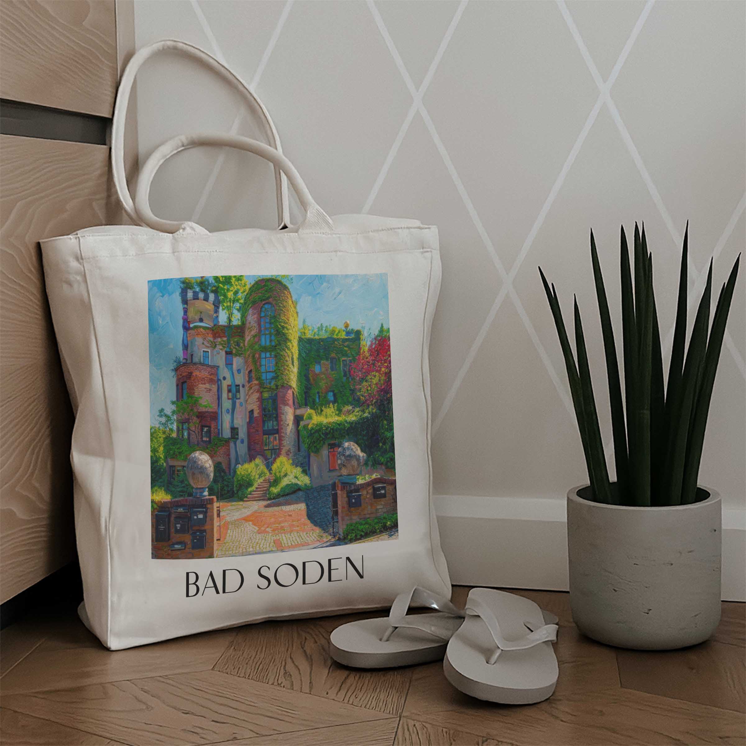 bad-soden-taunus-deutschland-einkaufstasche-oil-painting-oelgemaelde