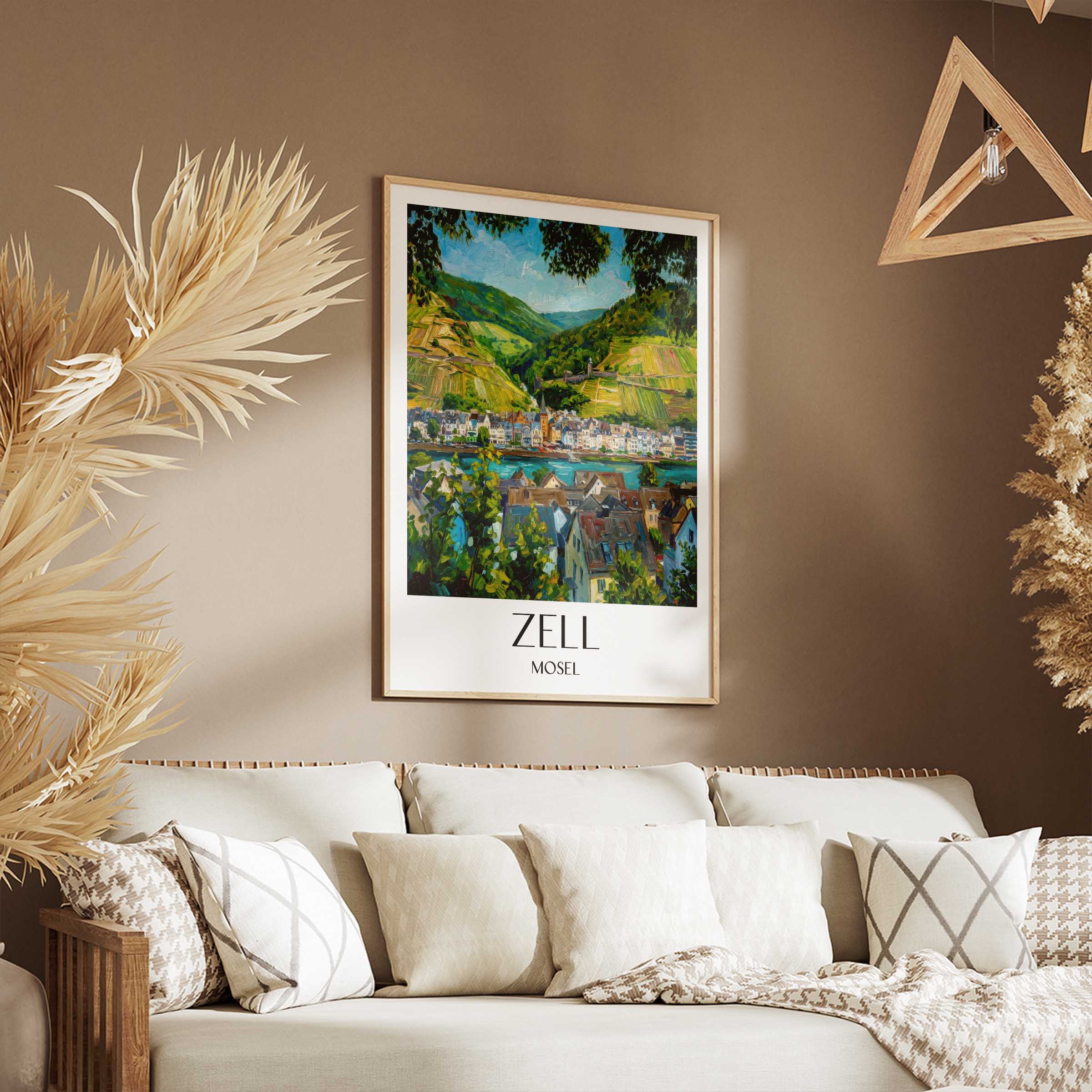 zell-mosel-deutschland-poster-oil-painting-oelgemaelde