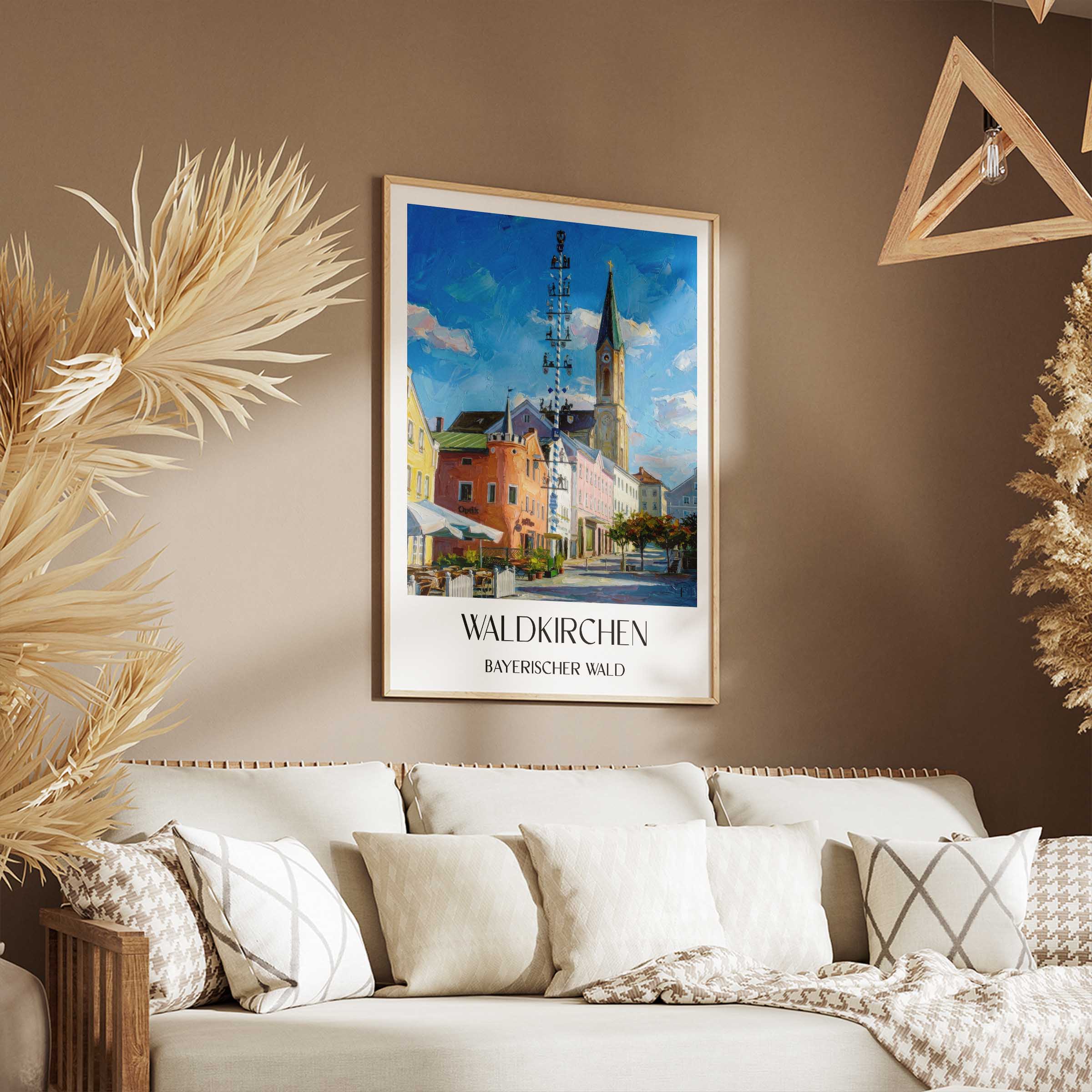 waldkirchen-bayerischer-wald-deutschland-poster-oil-painting-oelgemaelde