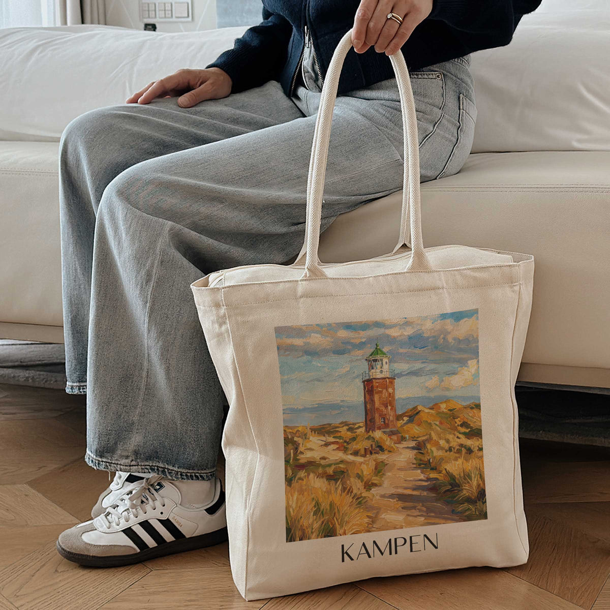 kampen--sylt-deutschland-einkaufstasche-oil-painting-oelgemaelde