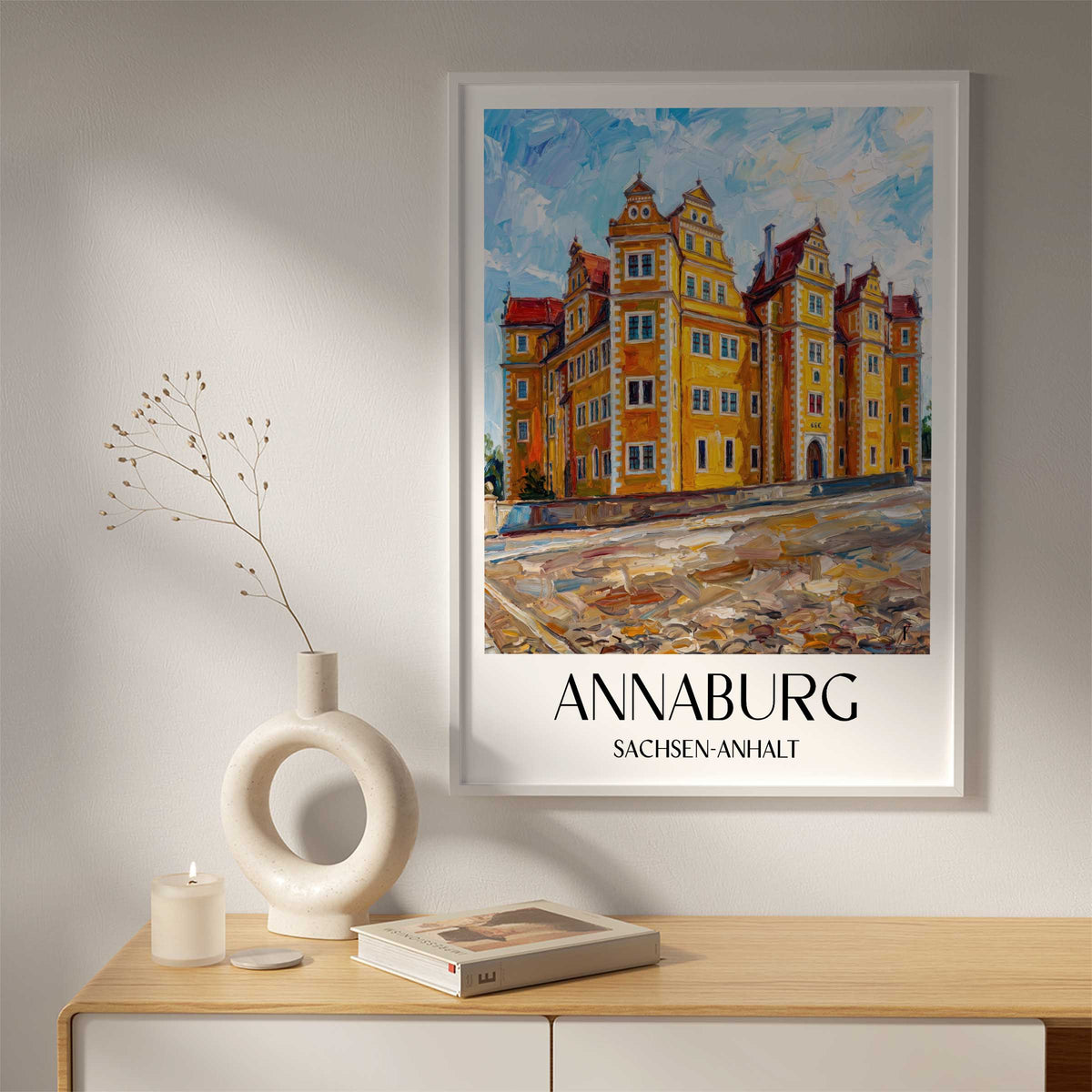 annaburg-sachsen-anhalt-deutschland-poster-oil-painting-oelgemaelde