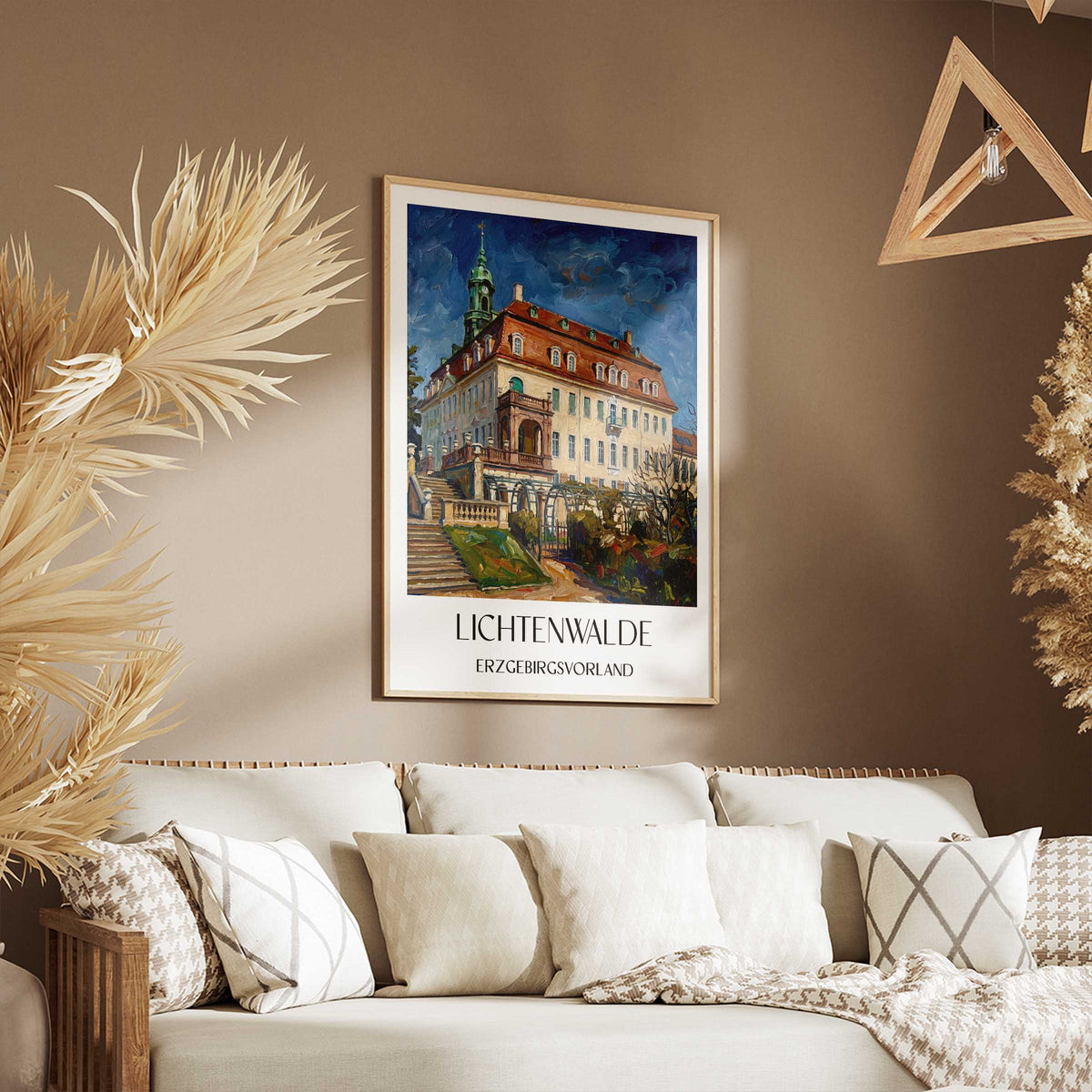 lichtenwalde-erzgebirgsvorland-deutschland-poster-oil-painting-oelgemaelde