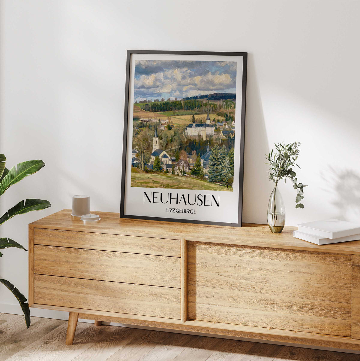 neuhausen-erzgebirge-deutschland-poster-oil-painting-oelgemaelde