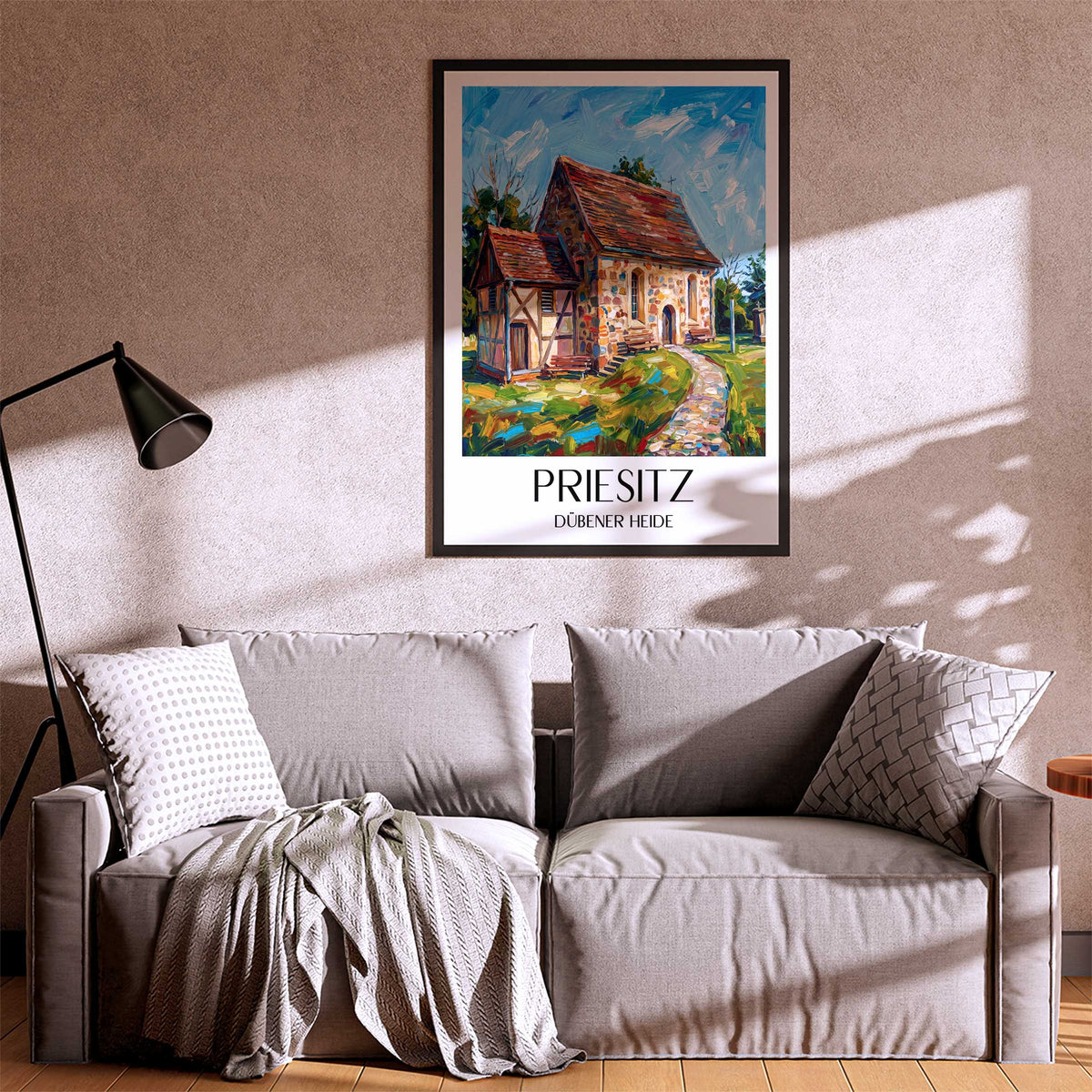 priesitz-dübener-heide-deutschland-poster-oil-painting-oelgemaelde