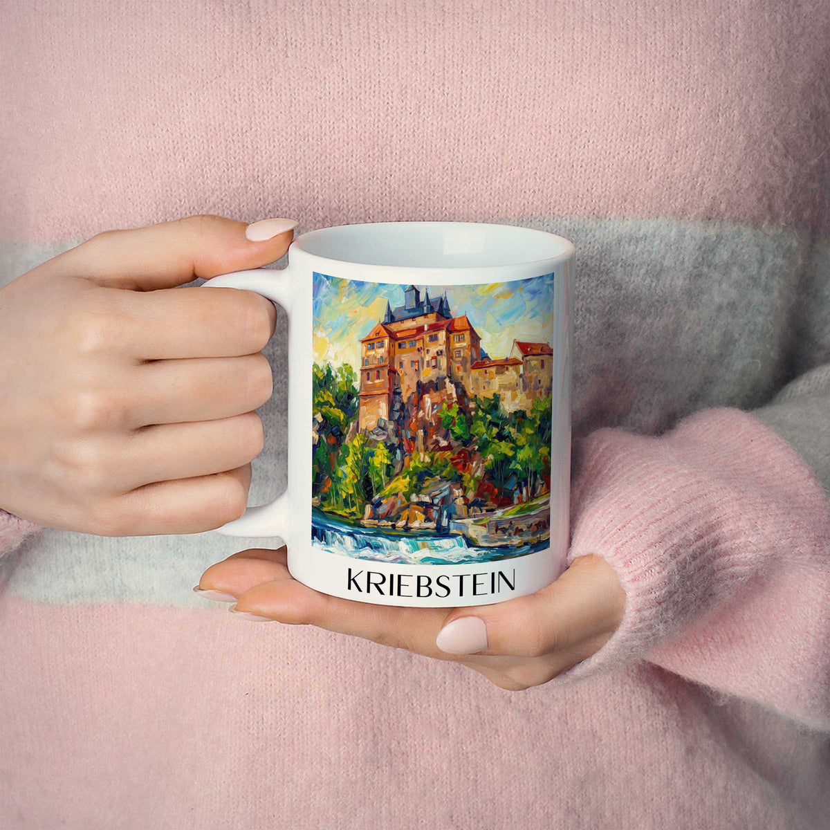 kriebstein-sachsen-deutschland-kaffeebecher-oil-painting-oelgemaelde