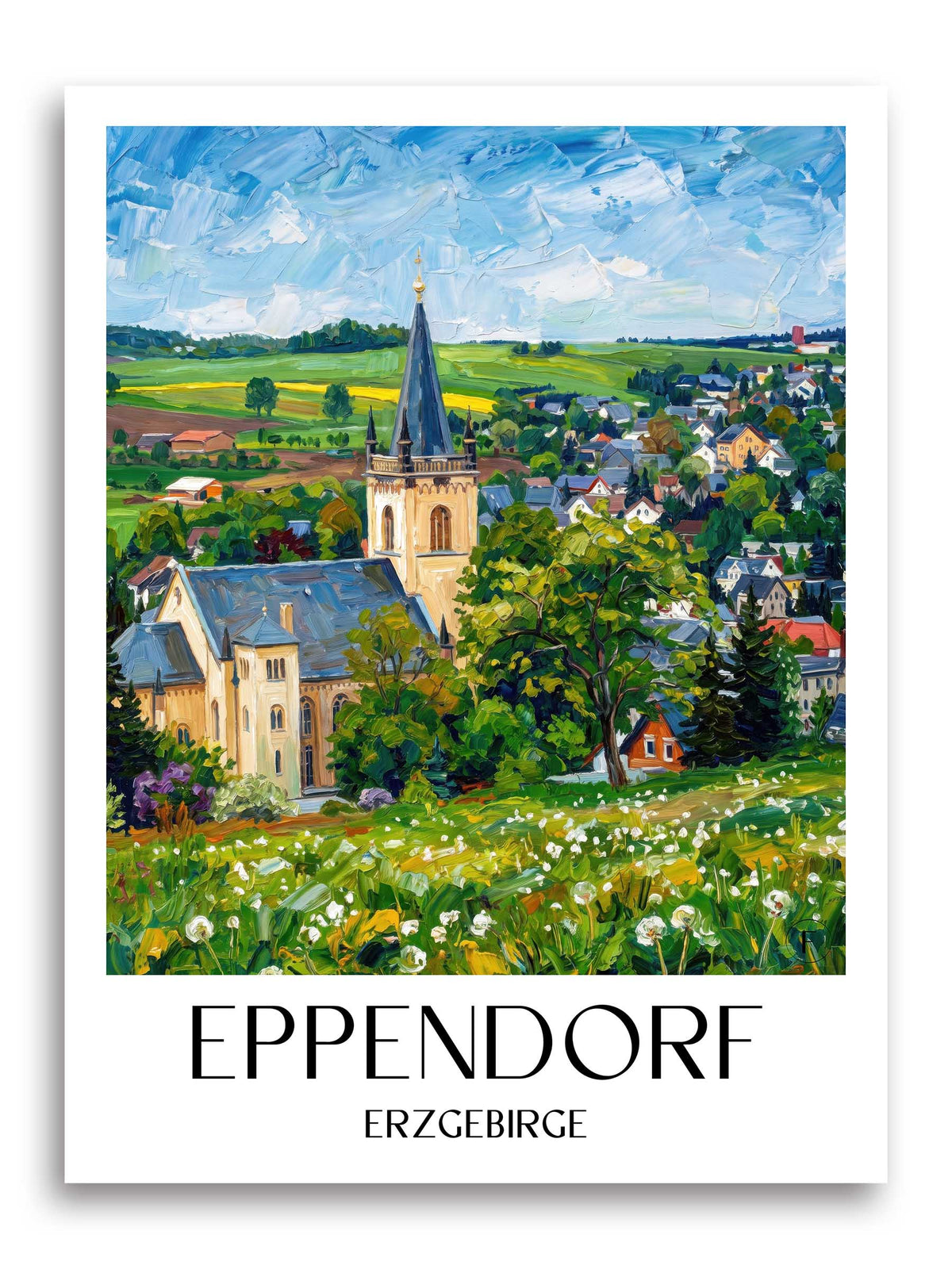 eppendorf-erzgebirge-deutschland-poster-oil-painting-oelgemaelde