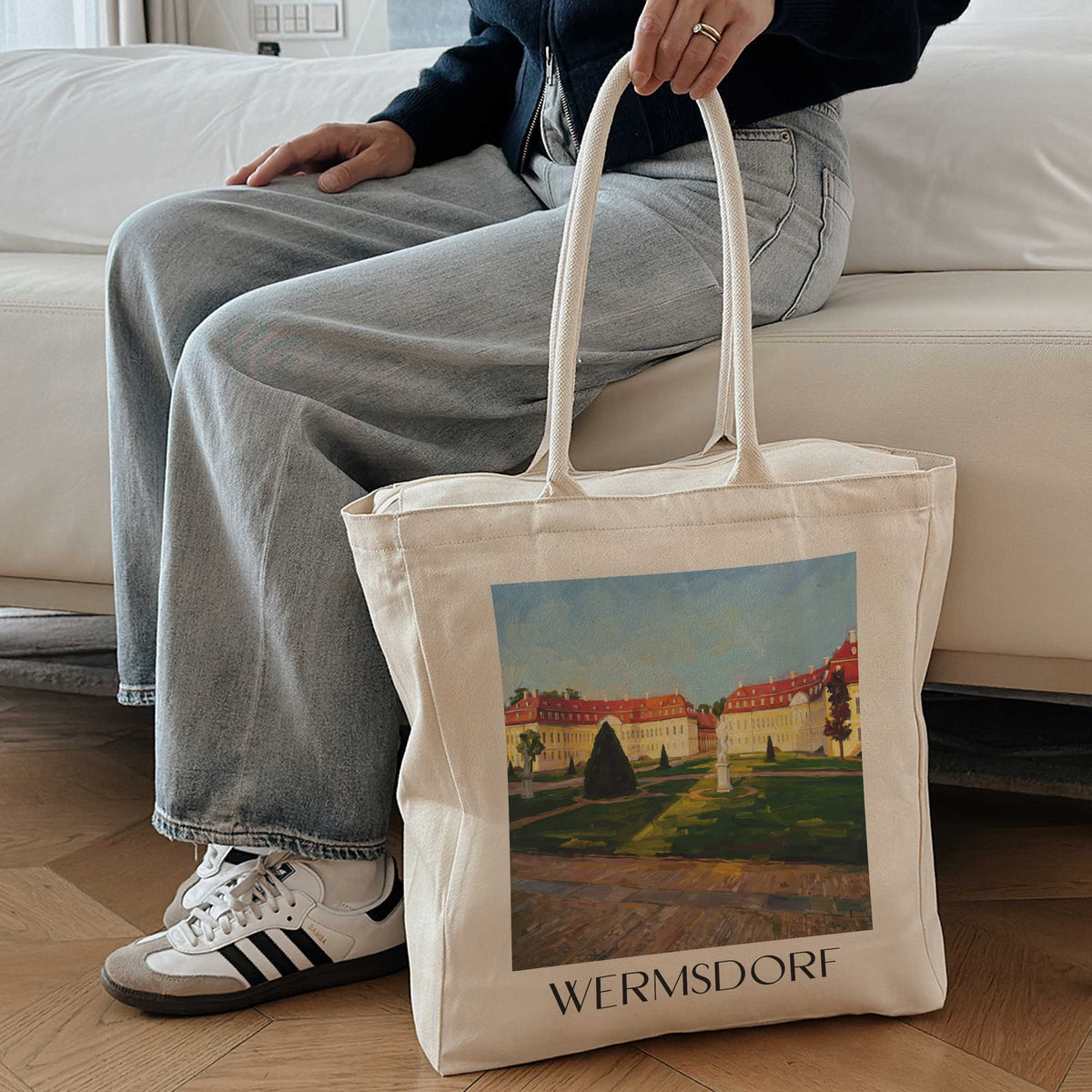 wermsdorf-sachsen-deutschland-einkaufstasche-oil-painting-oelgemaelde