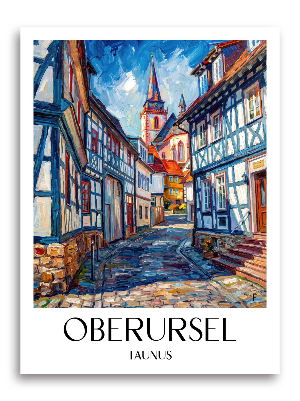 oberursel-taunus-deutschland-poster-oil-painting-oelgemaelde