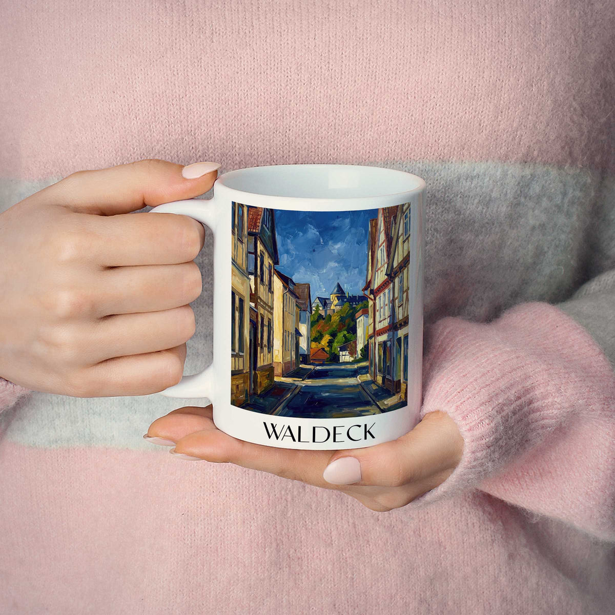 waldeck-edersee-deutschland-kaffeebecher-oil-painting-oelgemaelde