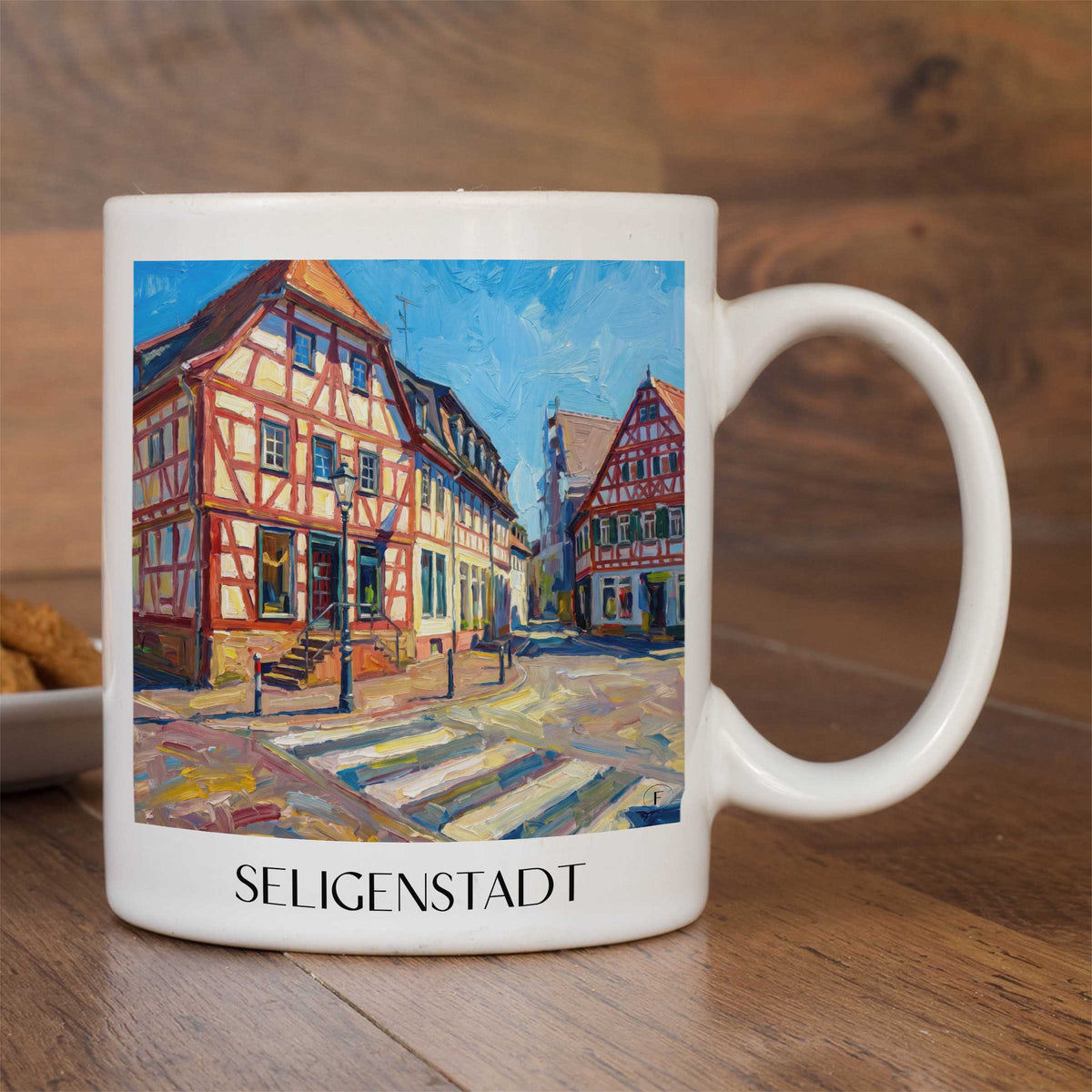 seligenstadt-untermain-deutschland-kaffeebecher-oil-painting-oelgemaelde