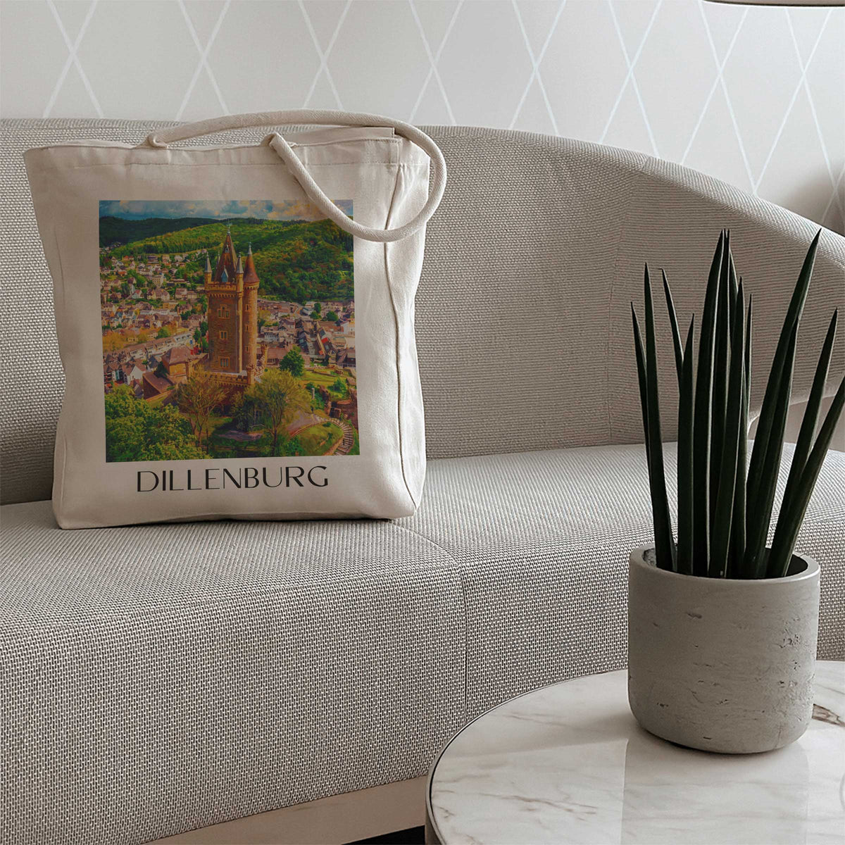 dillenburg-lahn-dill-bergland-deutschland-einkaufstasche-oil-painting-oelgemaelde