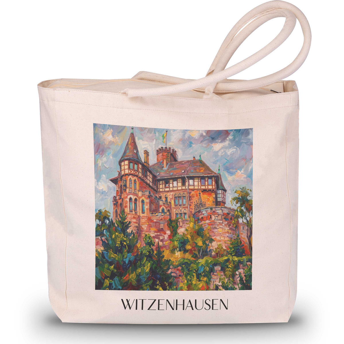 witzenhausen-hessen-deutschland-einkaufstasche-oil-painting-oelgemaelde