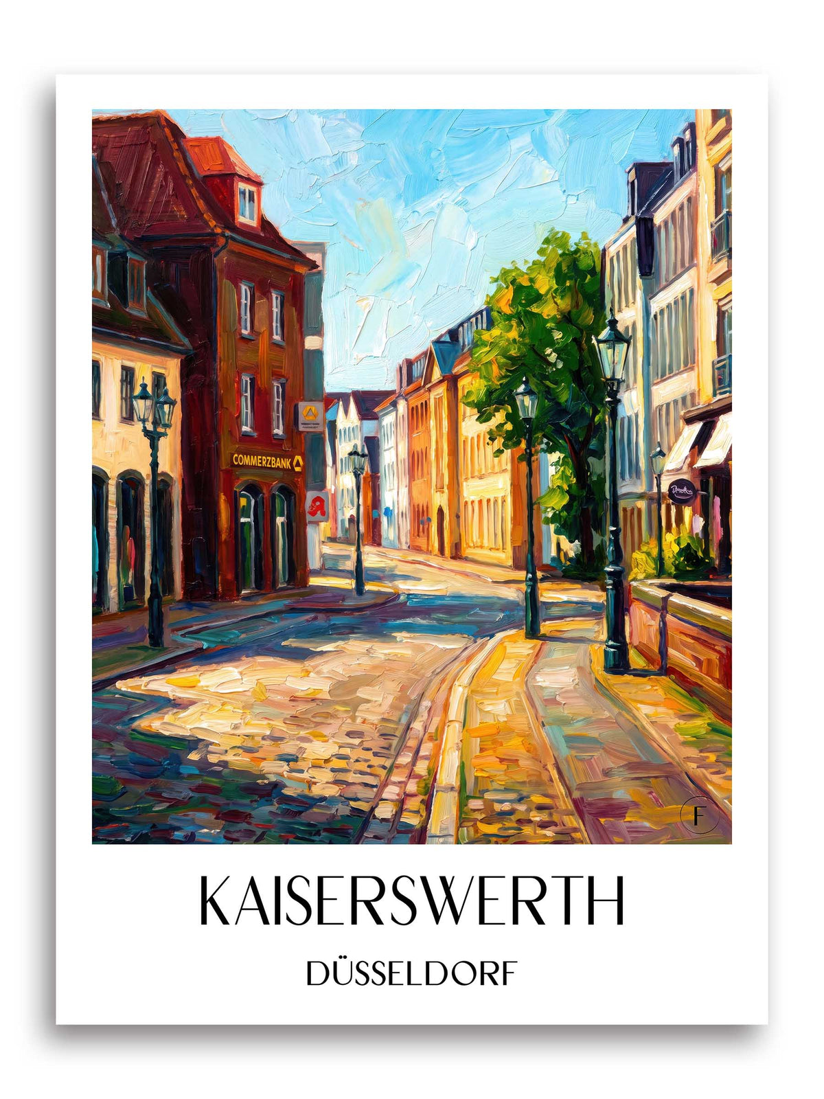 kaiserswerth-düsseldorf-deutschland-poster-oil-painting-oelgemaelde