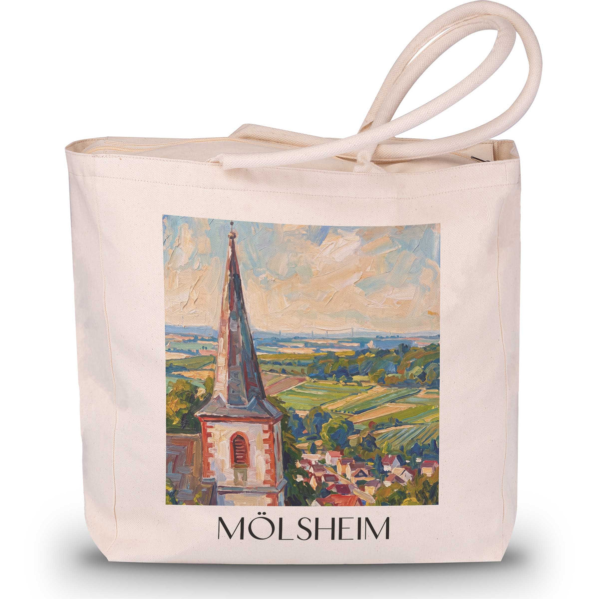 mölsheim-rheinhessen-deutschland-einkaufstasche-oil-painting-oelgemaelde