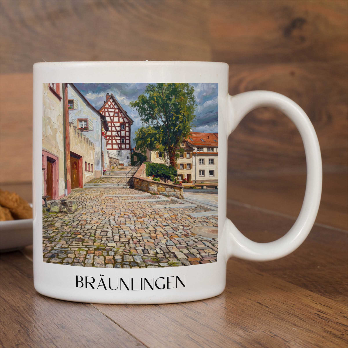 bräunlingen-schwarzwald-deutschland-kaffeebecher-oil-painting-oelgemaelde