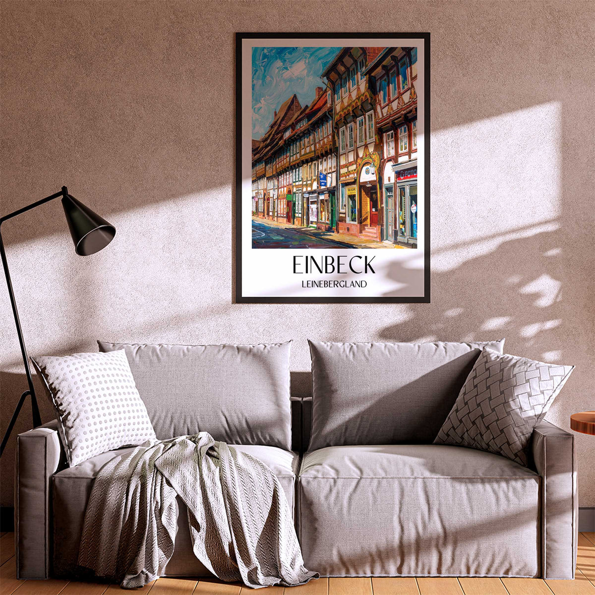 einbeck-leinebergland-deutschland-poster-oil-painting-oelgemaelde