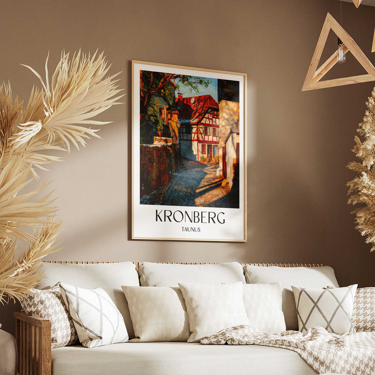 kronberg-taunus-deutschland-poster-oil-painting-oelgemaelde