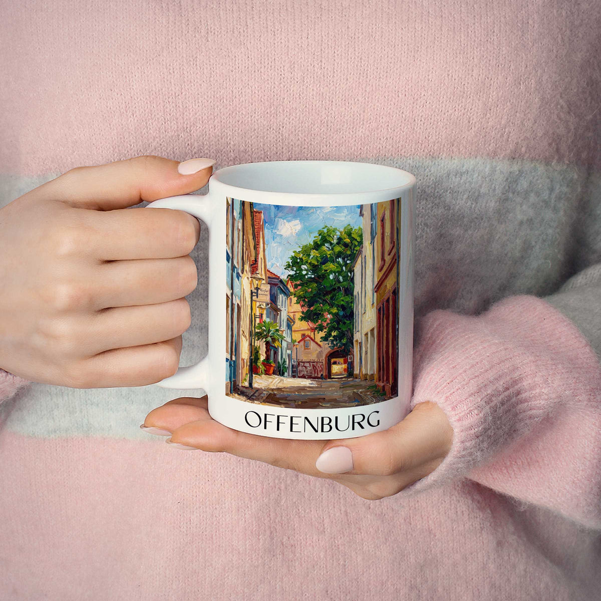 offenburg-schwarzwald-deutschland-kaffeebecher-oil-painting-oelgemaelde