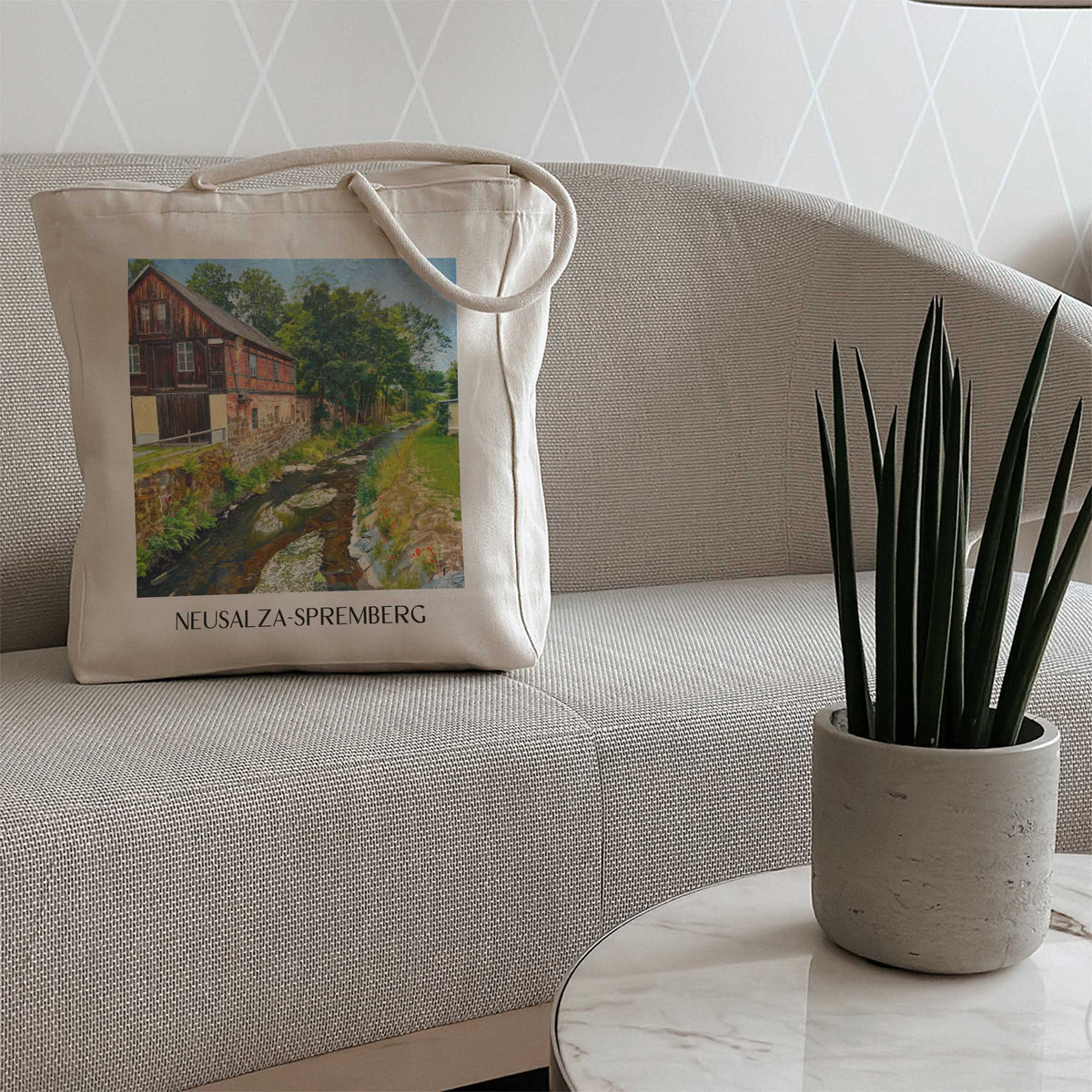 neusalza-spremberg-oberlausitz-deutschland-einkaufstasche-oil-painting-oelgemaelde